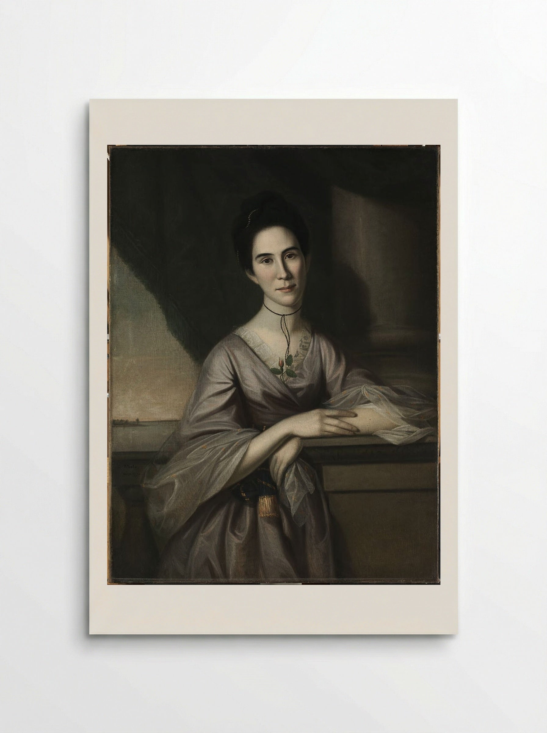 Susanna Steuart Tilghman (Mrs. James Tilghman) - Charles Willson Peale - Poster