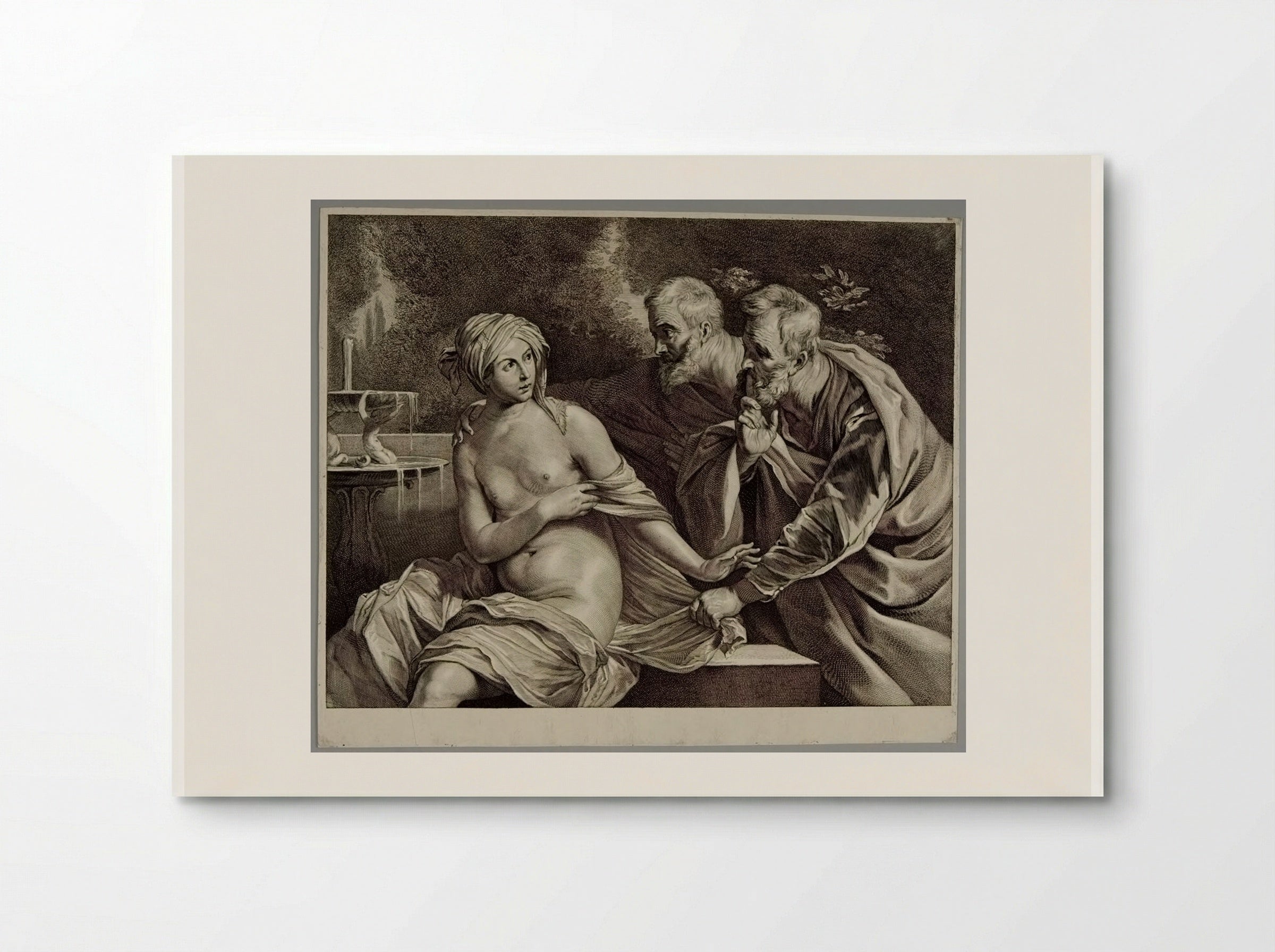 Susanna and the Elders - Cornelis Visscher - Poster