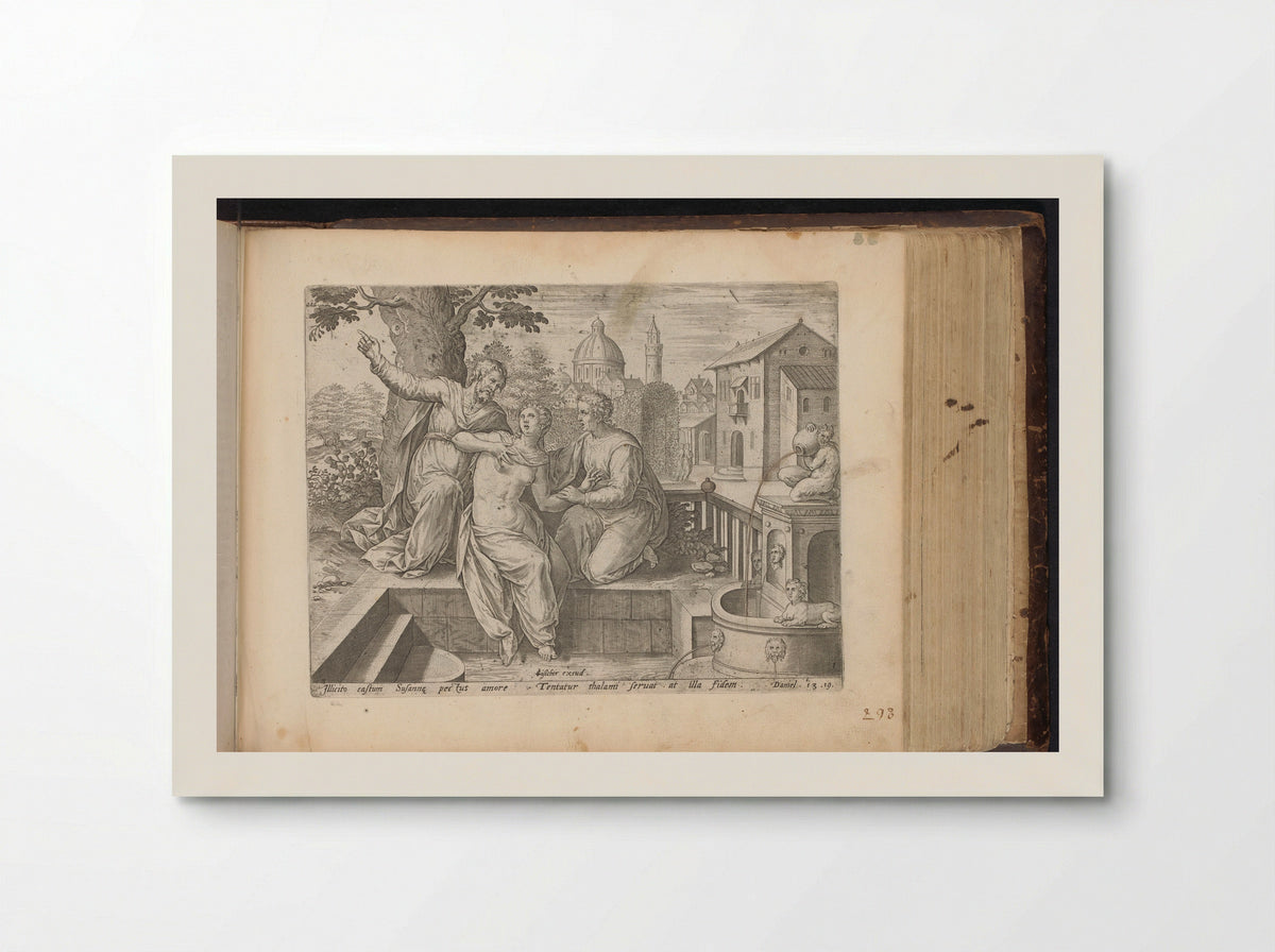 Susanna and the Elders - Fine Art Print - Poster