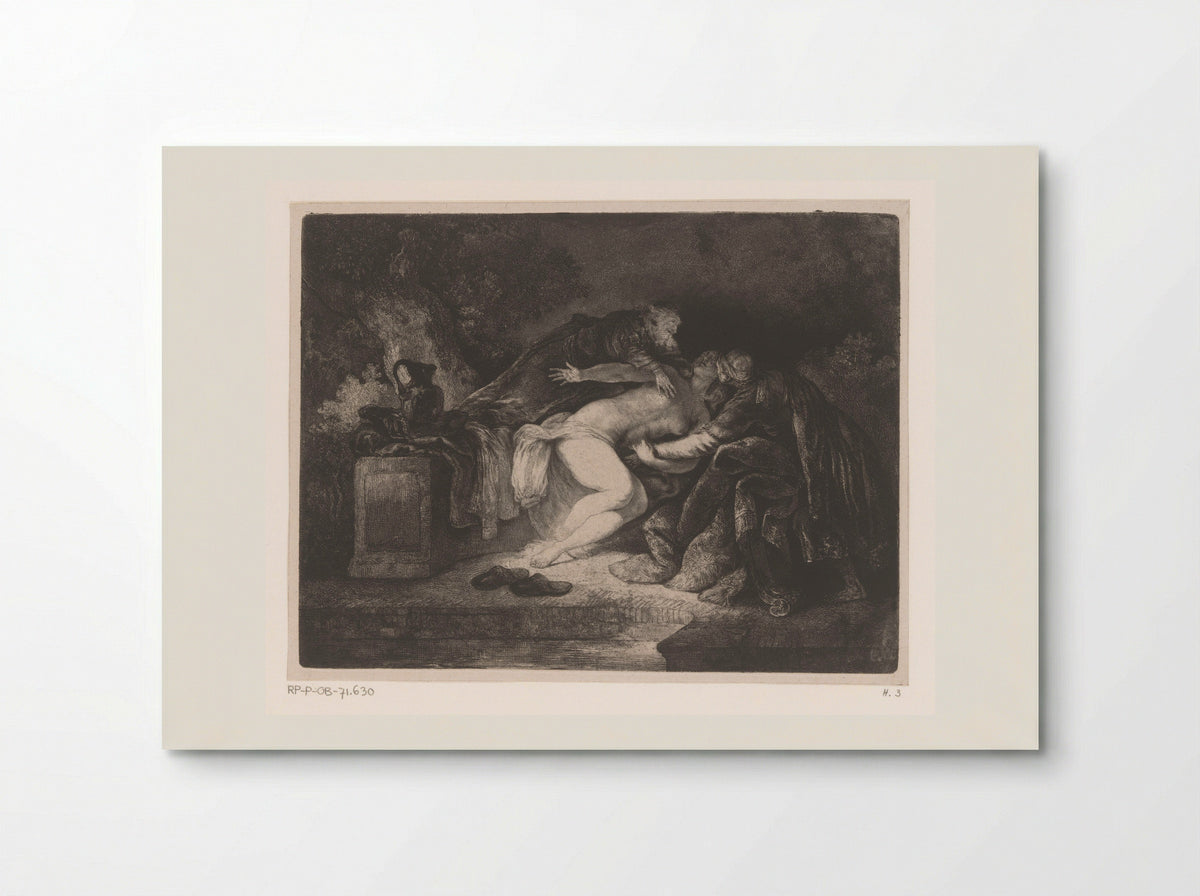 Susanna and the Elders - Fine Art Print - Poster