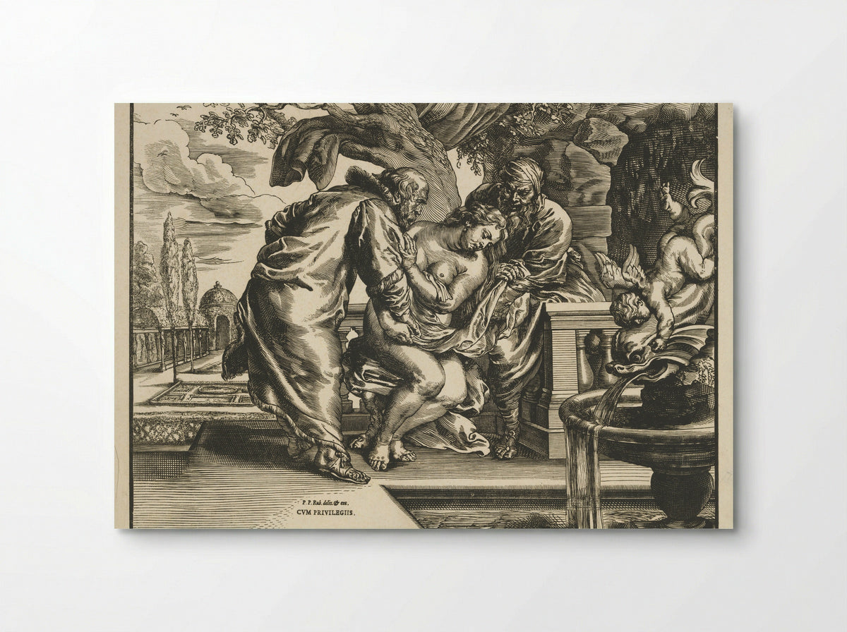 Susanna and the Elders - Fine Art Print - Poster