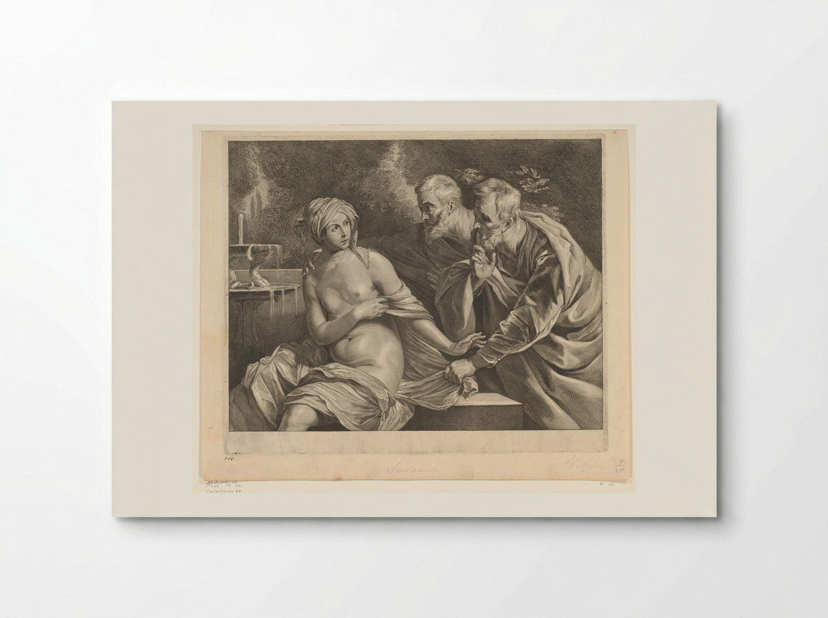 Susanna and the Elders - Fine Art Print - Poster