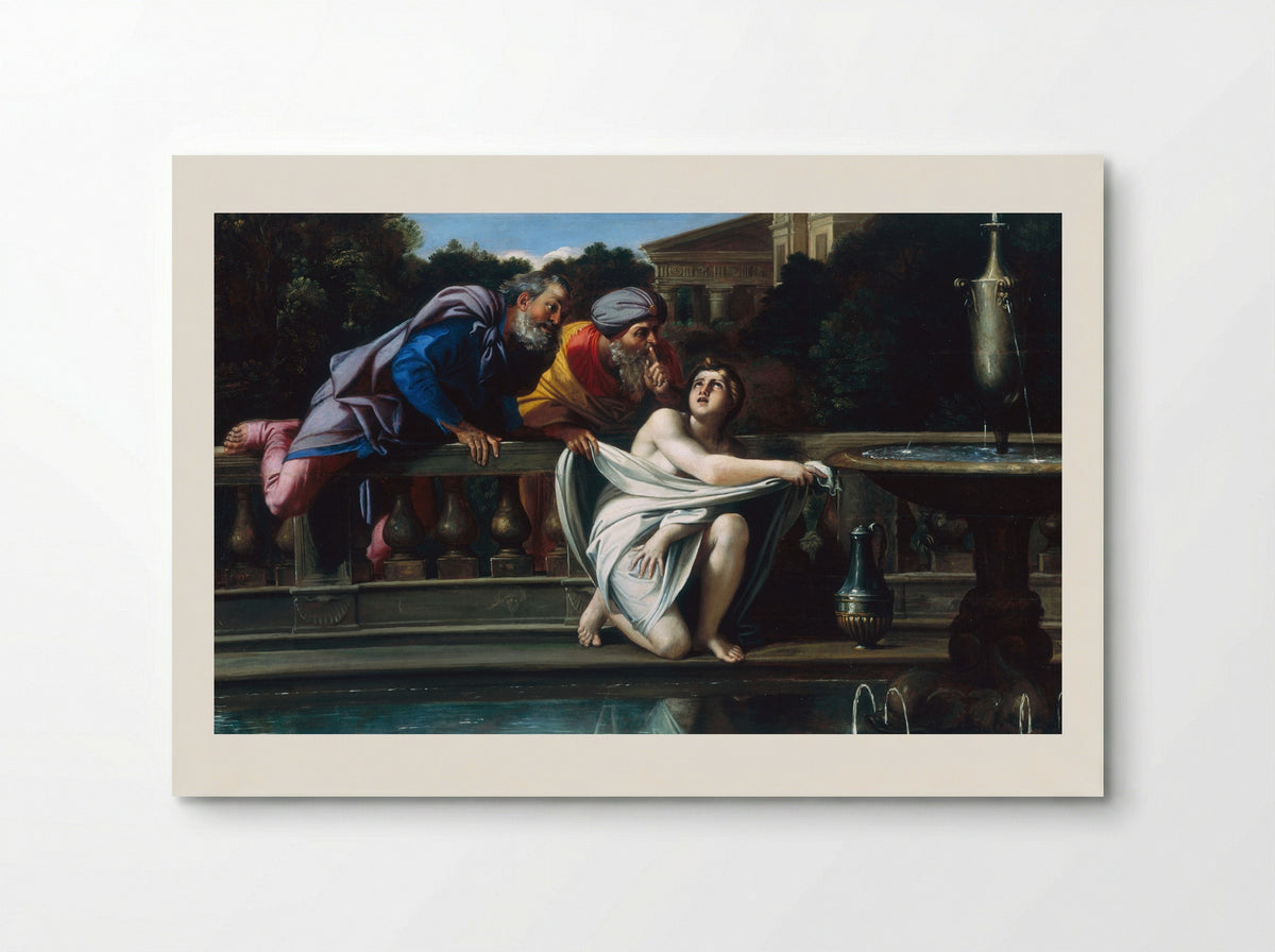 Susanna and the Elders - Domenichino - Poster