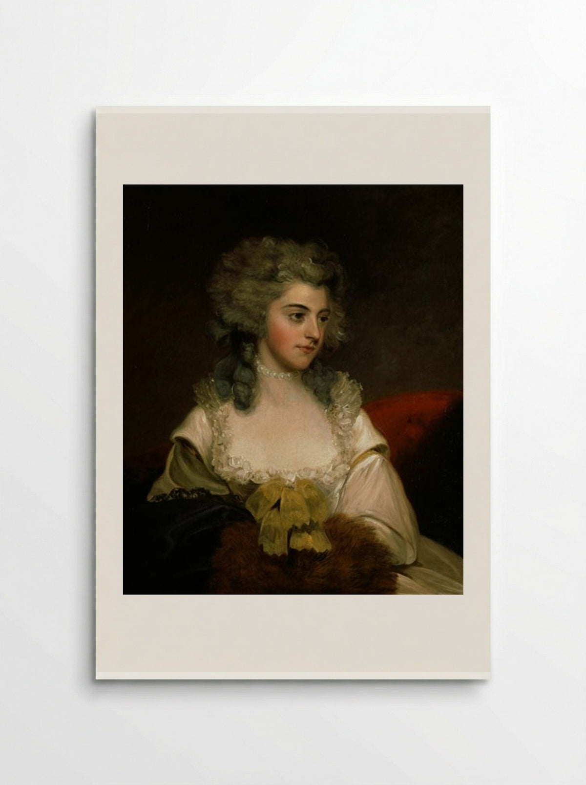 Susannah Edith, Lady Rawley - John Hoppner - Poster