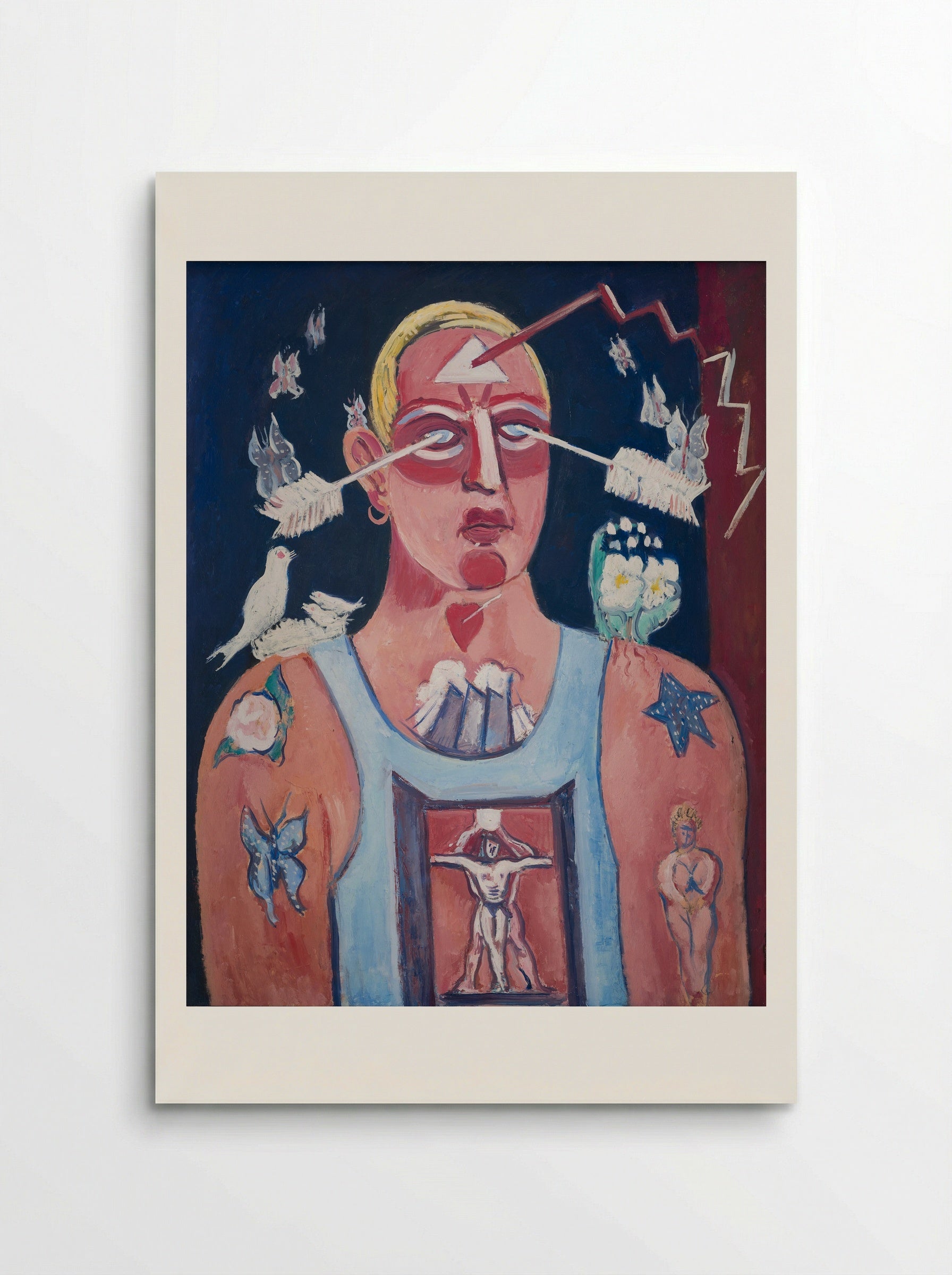 Sustained Comedy - Marsden Hartley - Poster