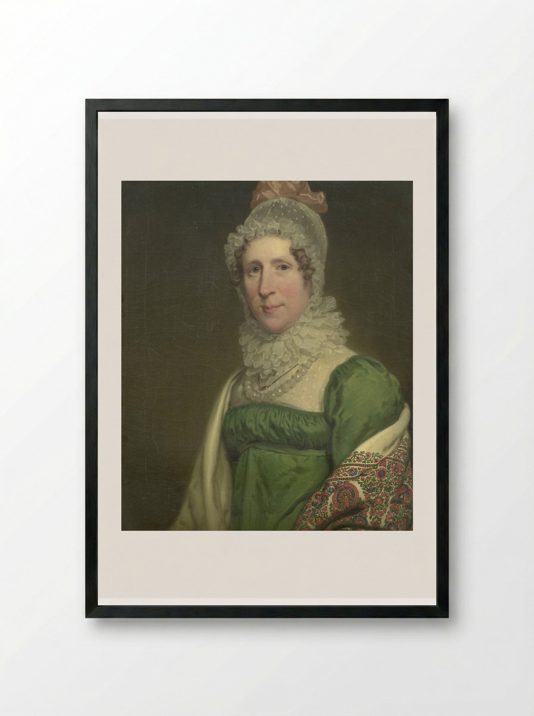Suzanna Maria Crommelin (1780-1820) - Charles Howard Hodges - Framed Print Black