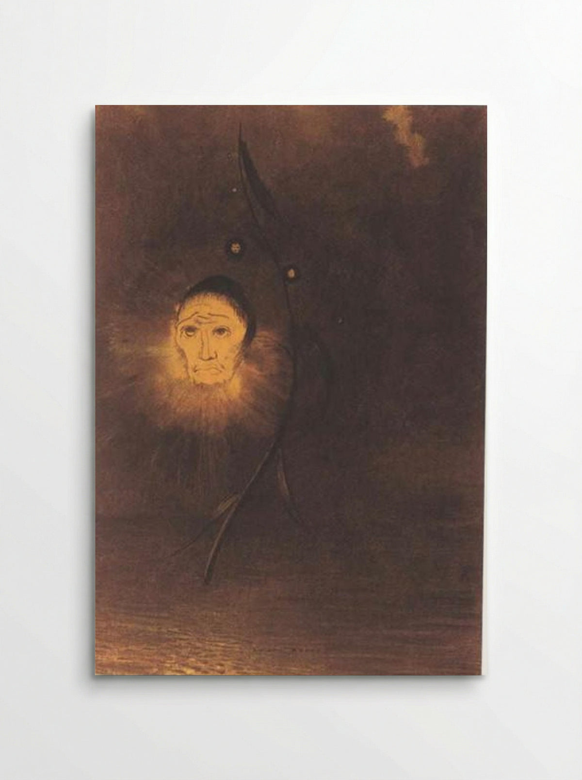 Swamp Flower (A Human Head) - Odilon Redon - Poster