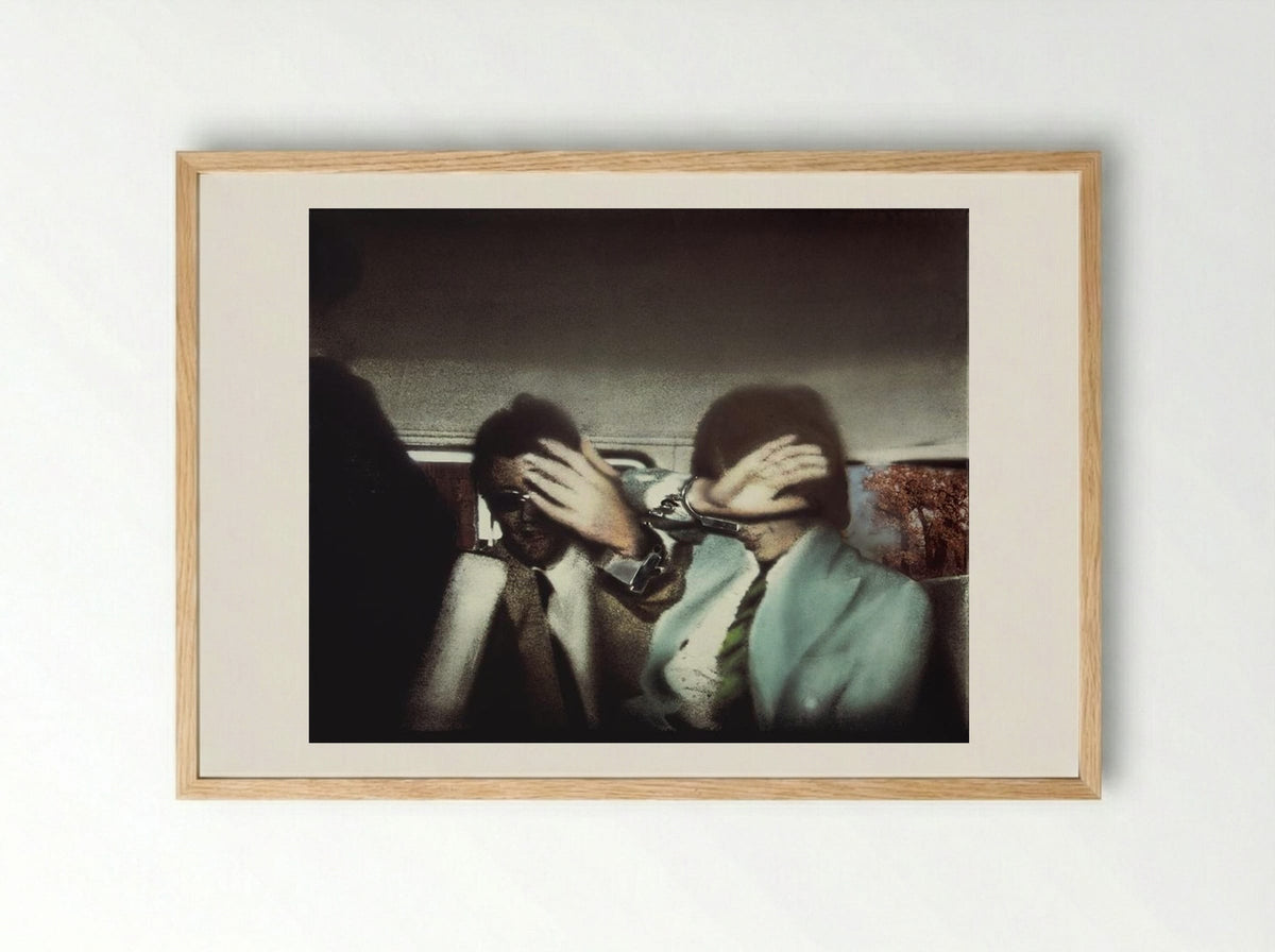 Swingeing London 67 - Richard Hamilton - Framed Print Wood