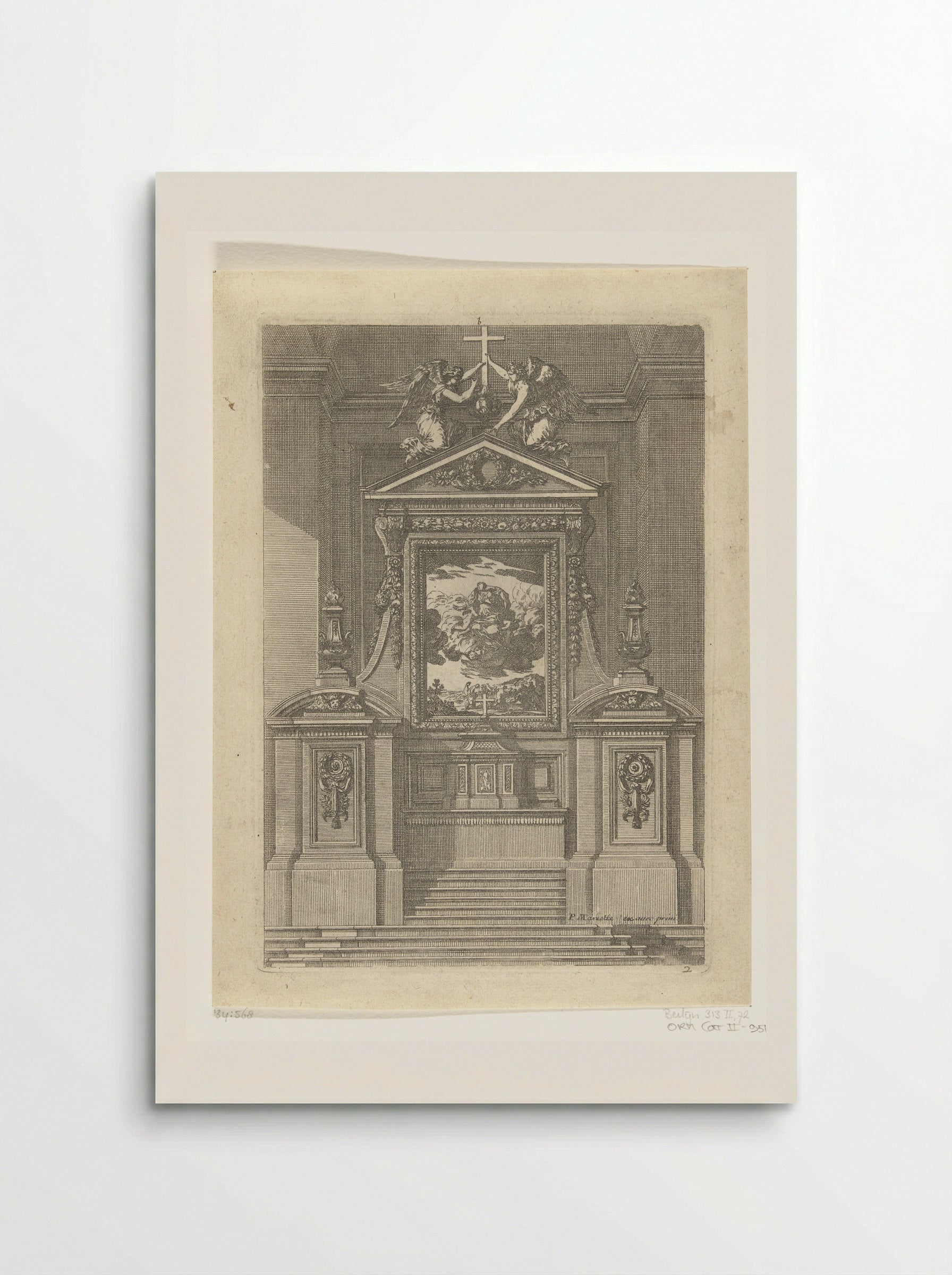 Tabernacle with the Assumption of the Virgin - Jean Lepautre - Poster