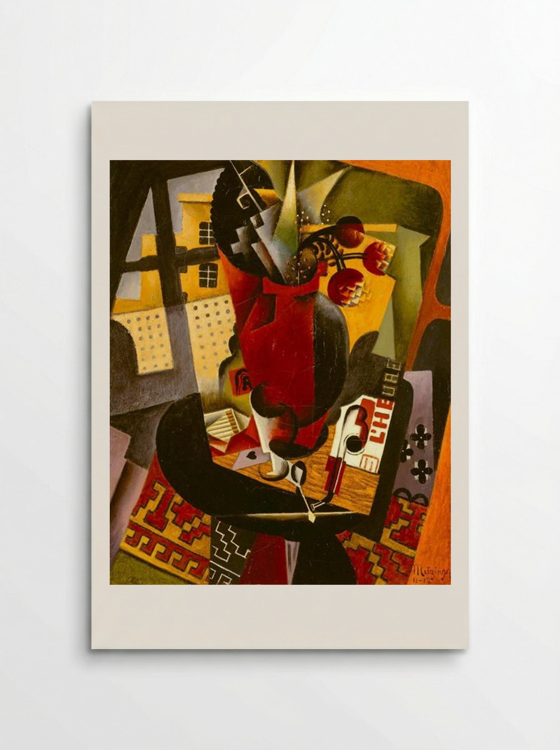 Table by a Window - Jean Metzinger - Poster