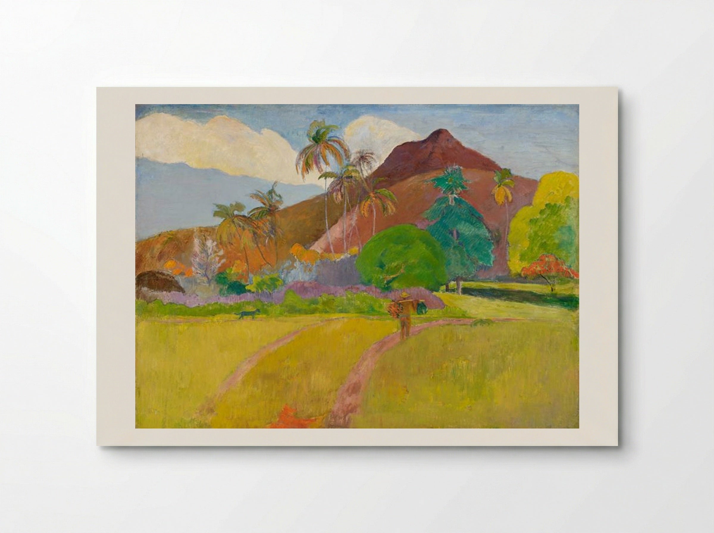 Tahitian Landscape - Paul Gauguin - Poster