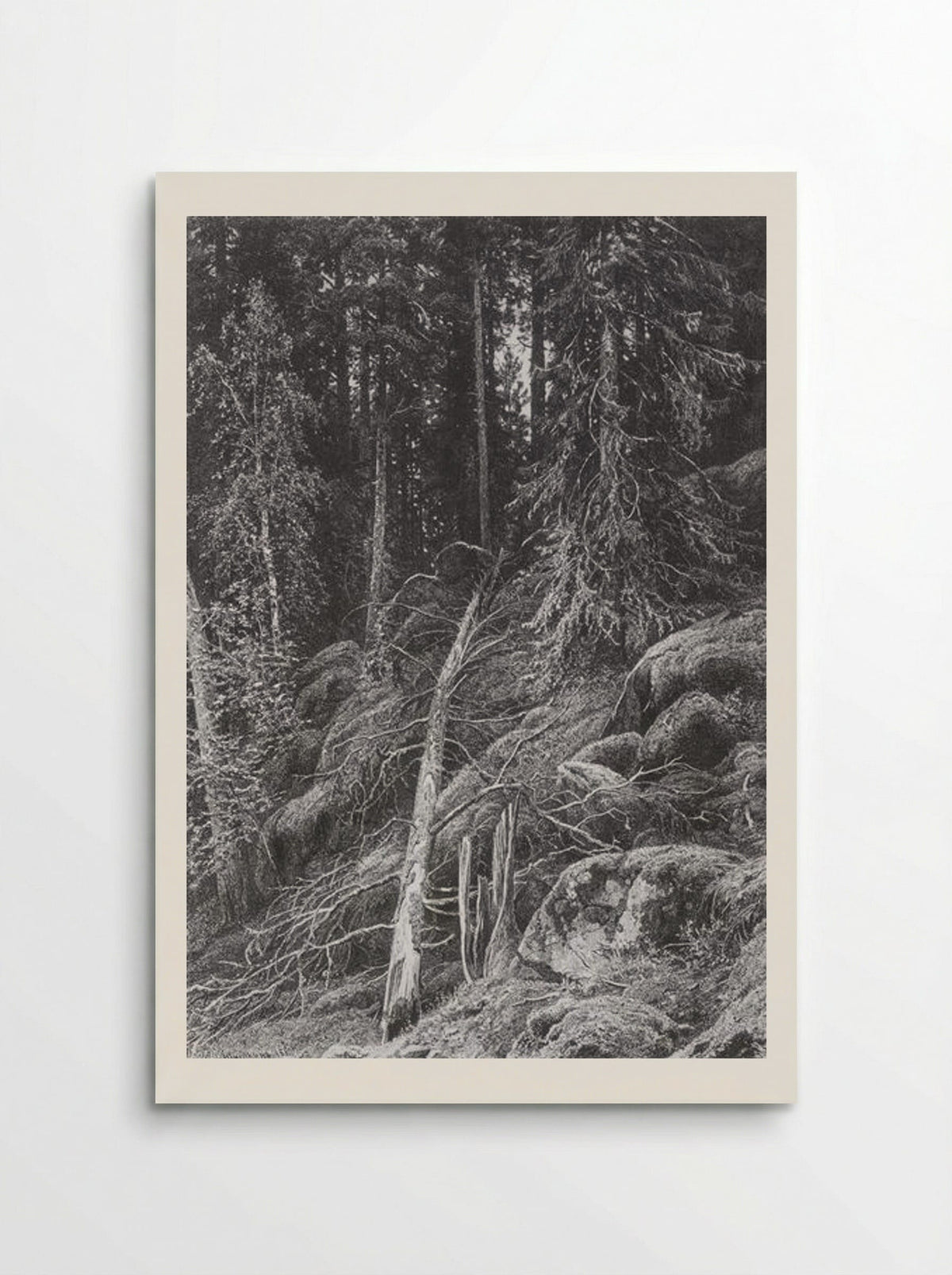 Taiga - Ivan Shishkin - Poster