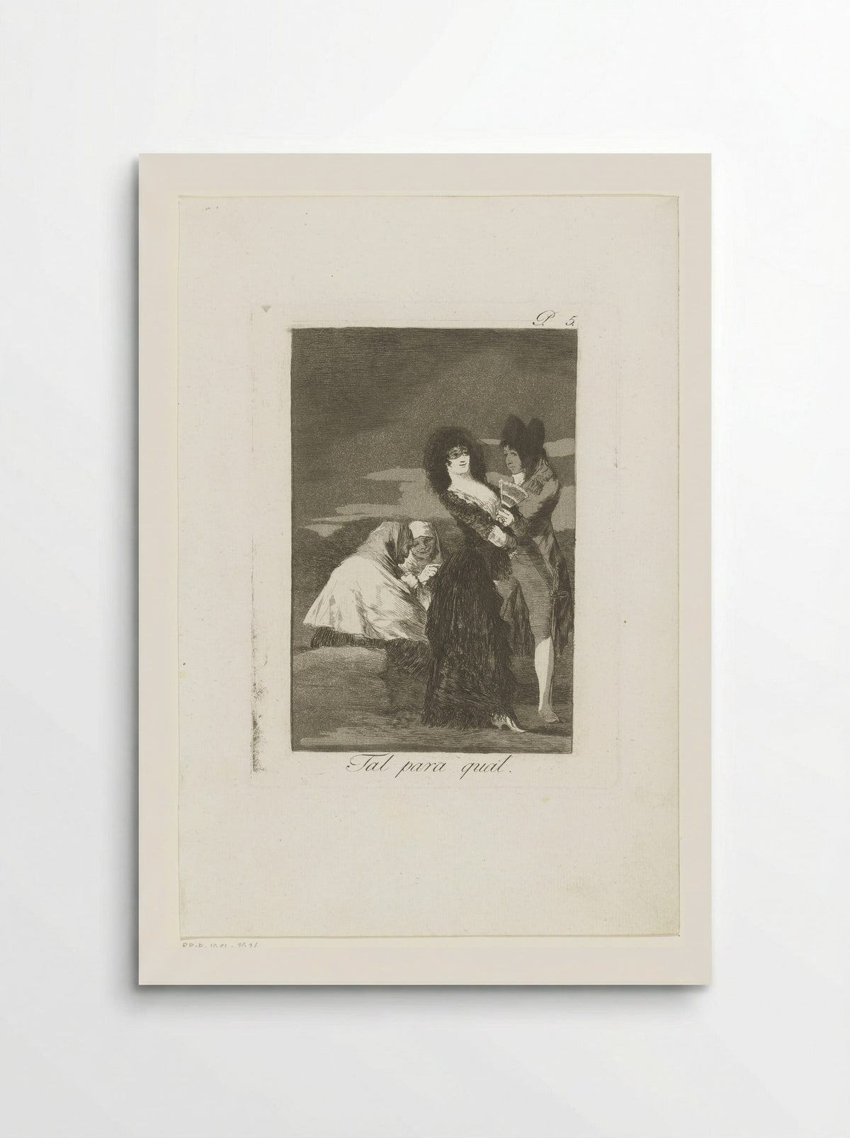 Tal para qual - Francisco de Goya - Poster