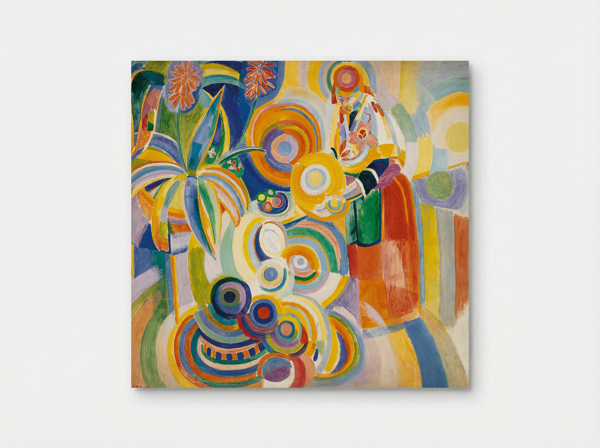 Tall Portuguese Woman - Robert Delaunay - Poster