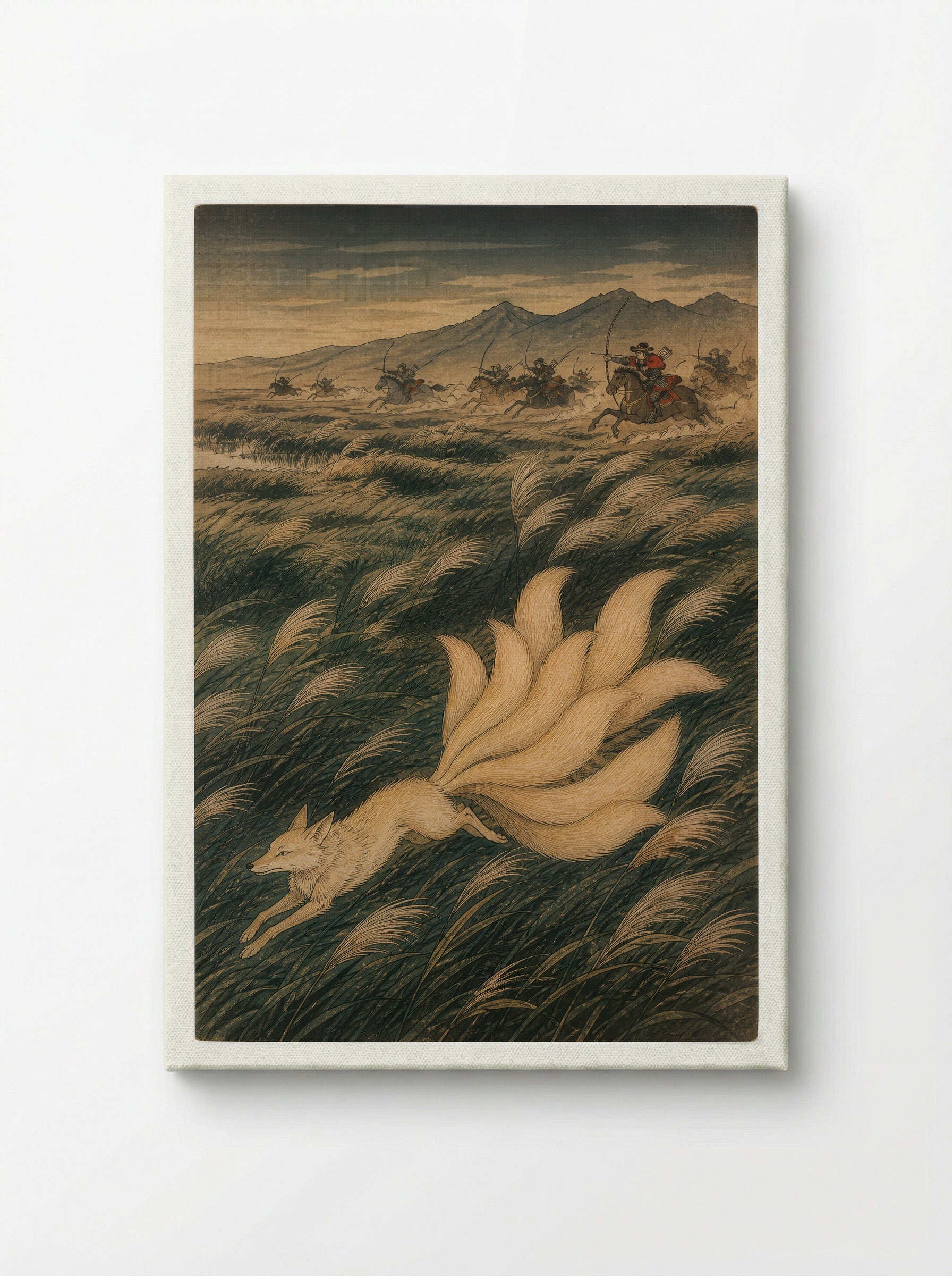 Tamamo-no-Mae and the Killing Stone: The Flight to Nasu - Canvas
