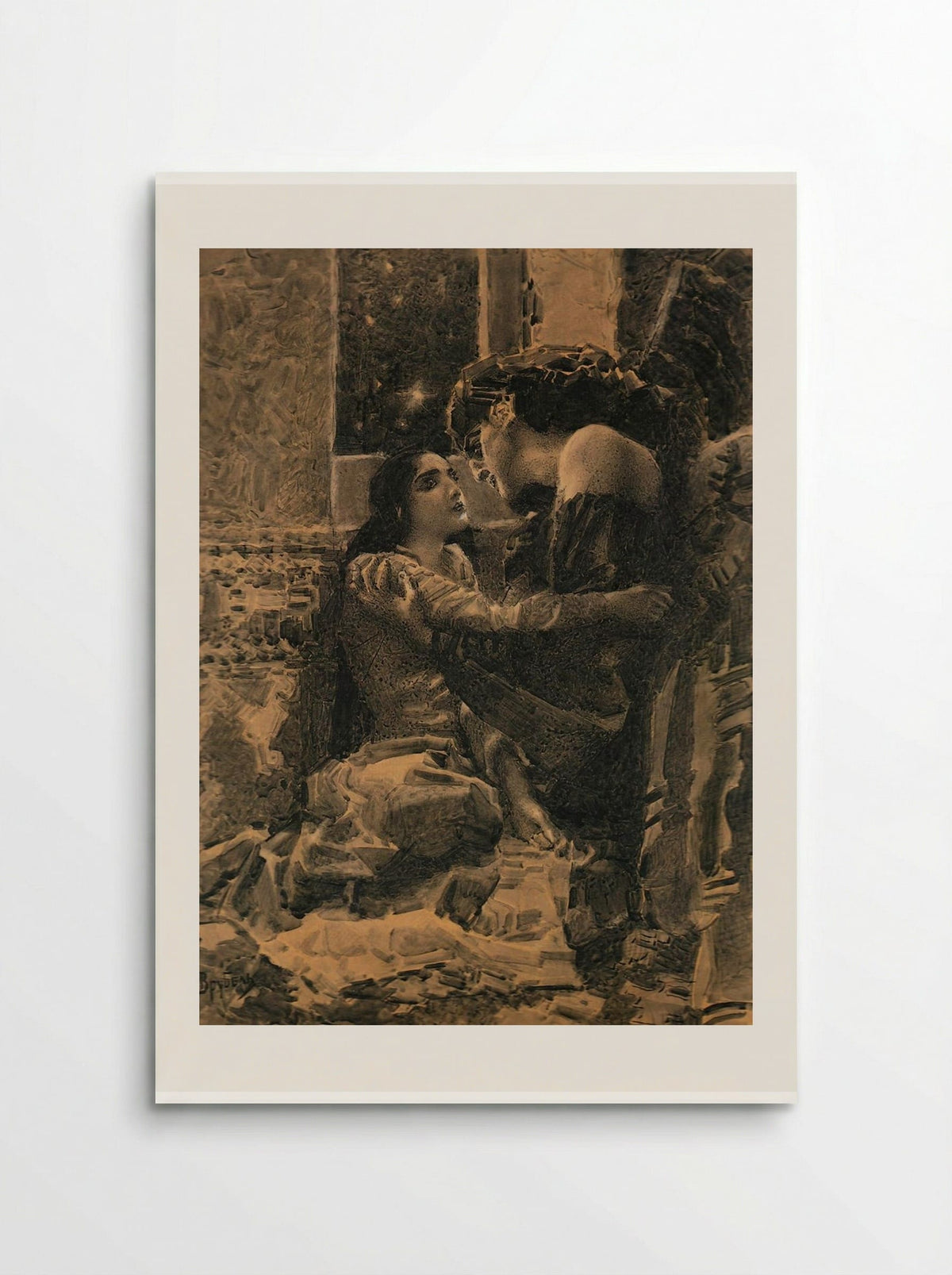 Tamara and the Demon - Mikhail Vrubel - Poster