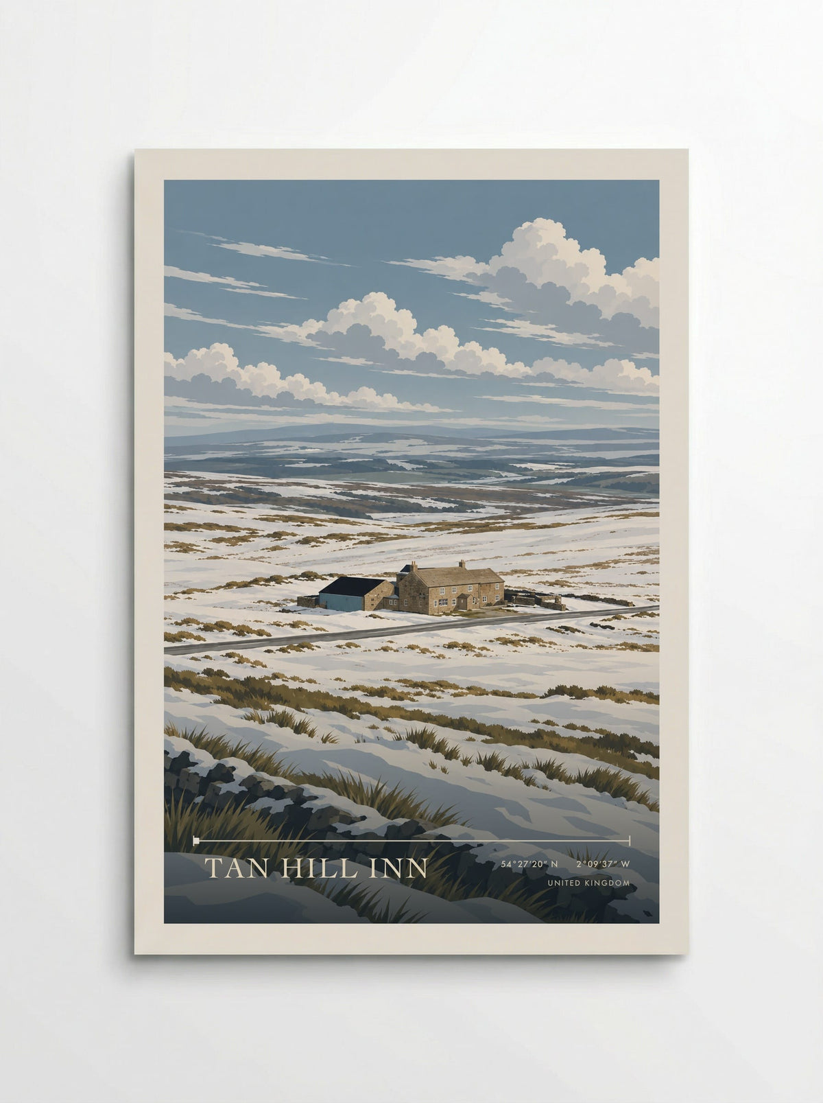 Tan Hill Inn | Travel Poster - Poster