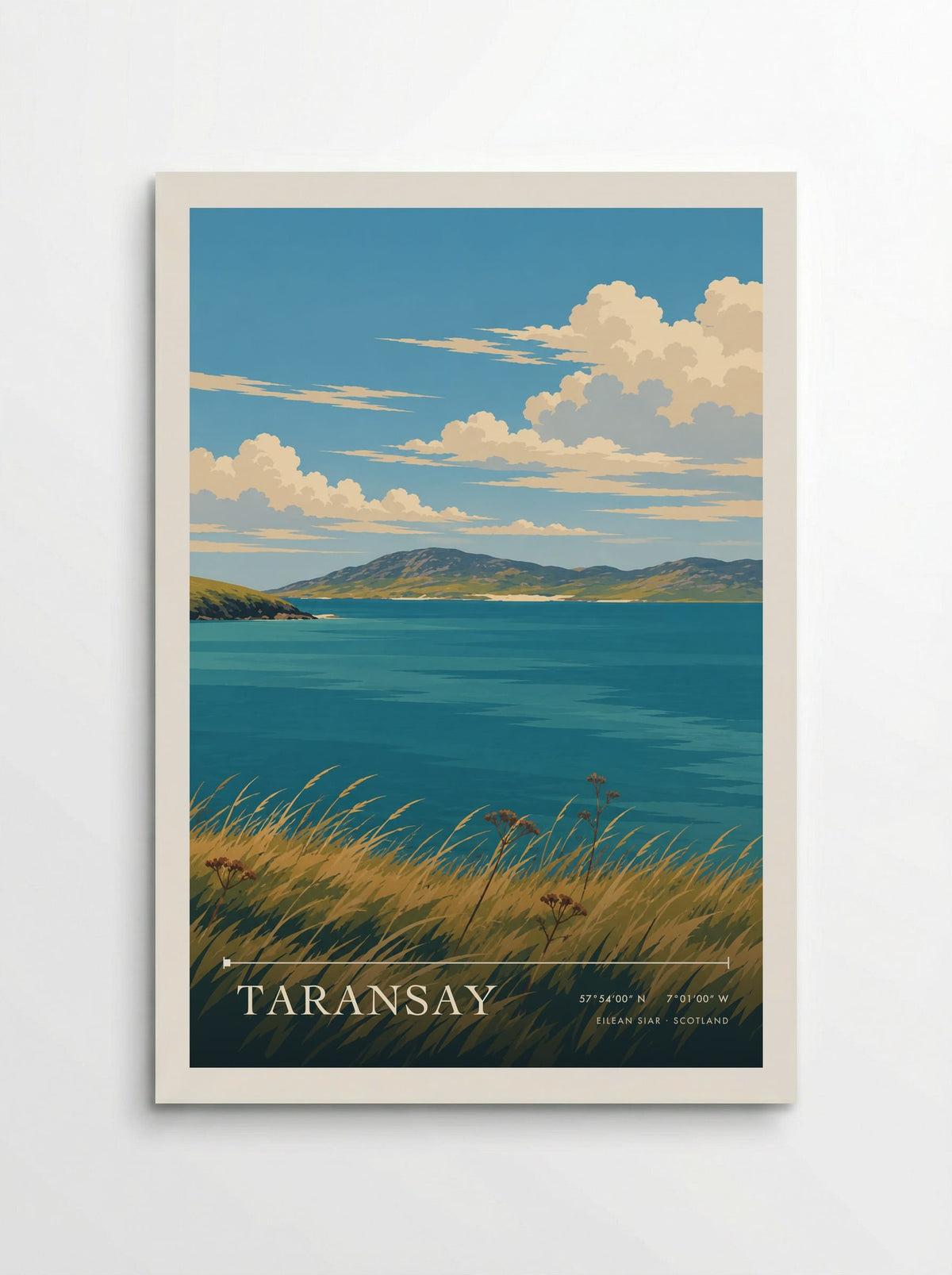 Taransay, Eilean Siar | Travel Poster - Poster