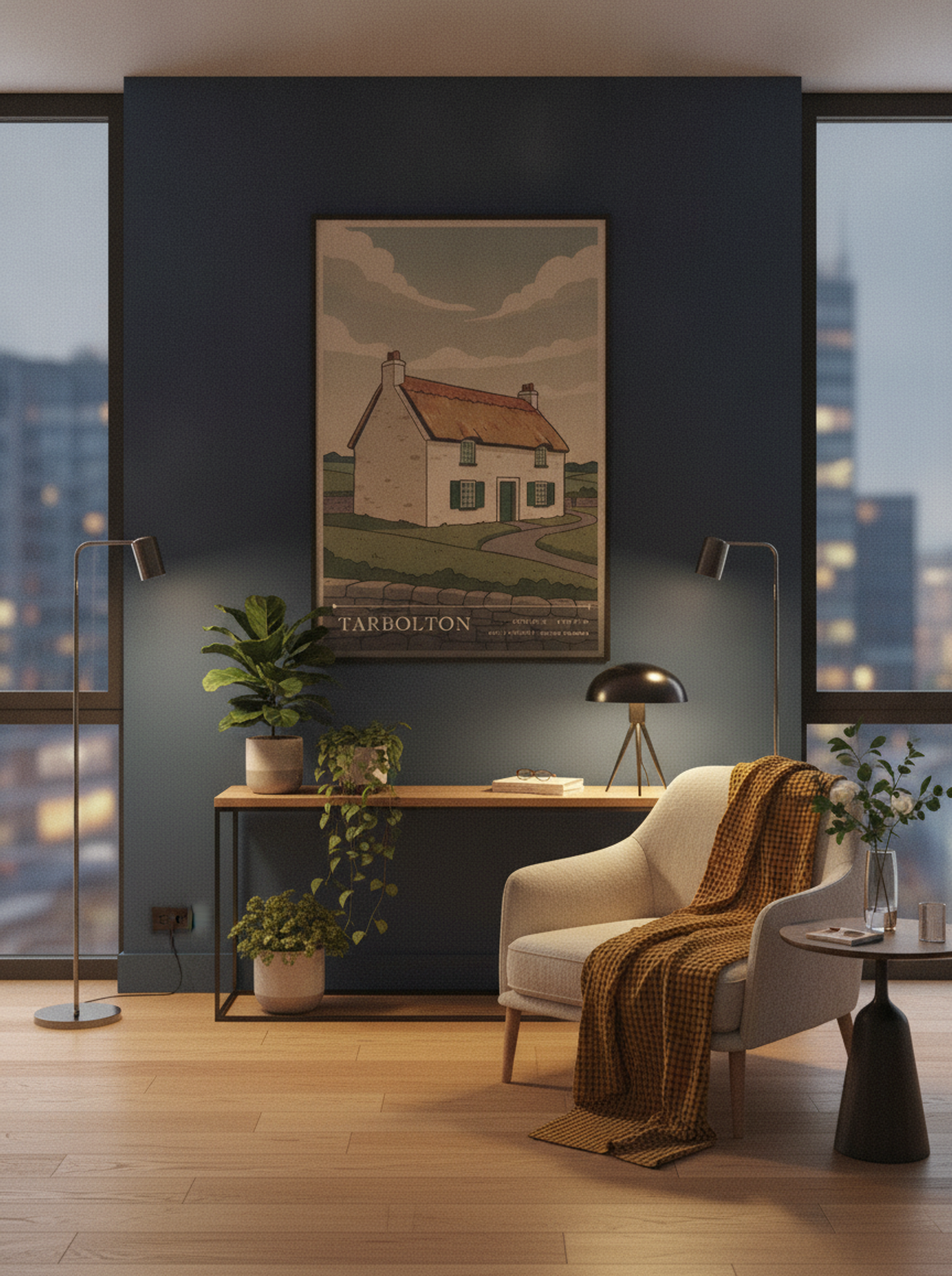 Tarbolton South Ayrshire United Kingdom Travel Poster - Lifestyle