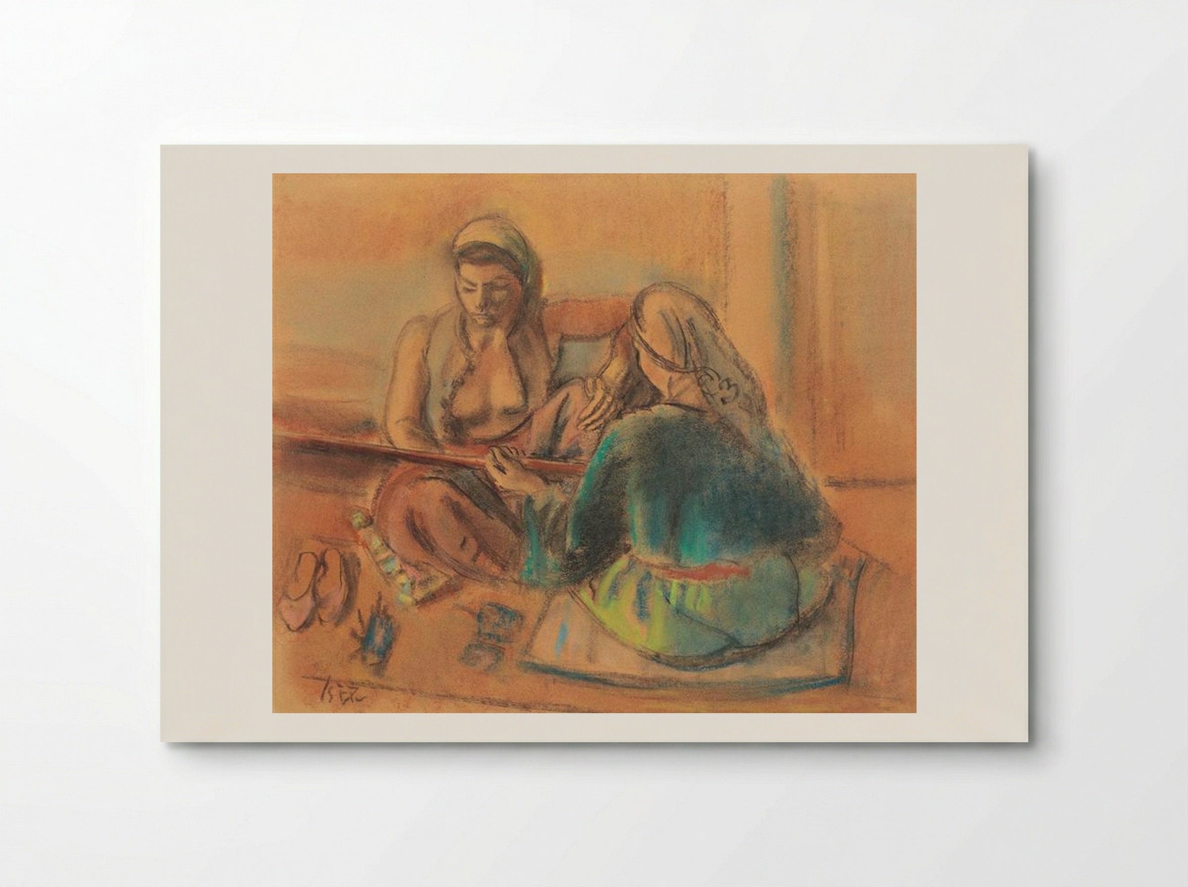 Tatar Women - Iosif Iser - Poster