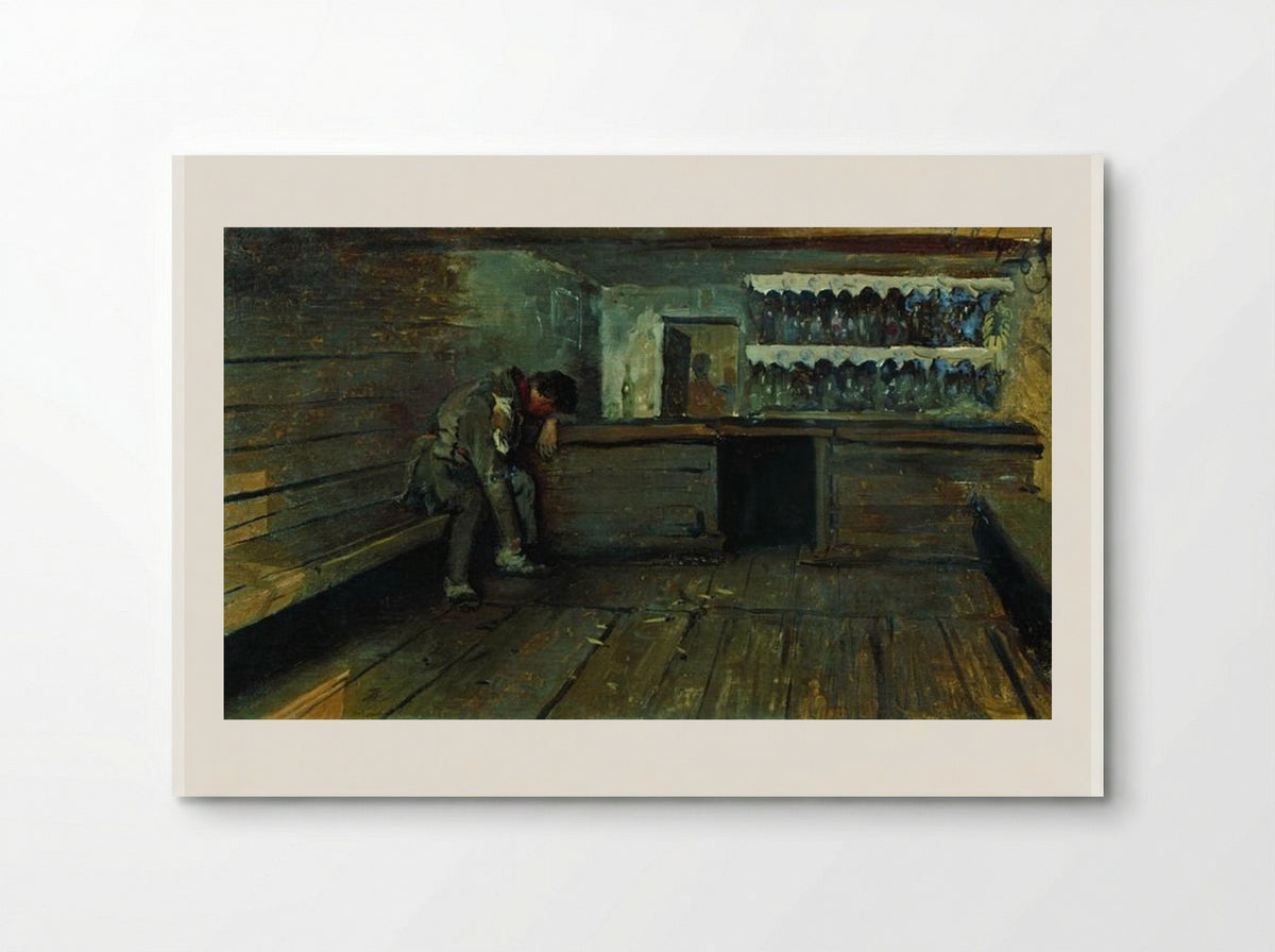 Tavern - Andrei Ryabushkin - Poster