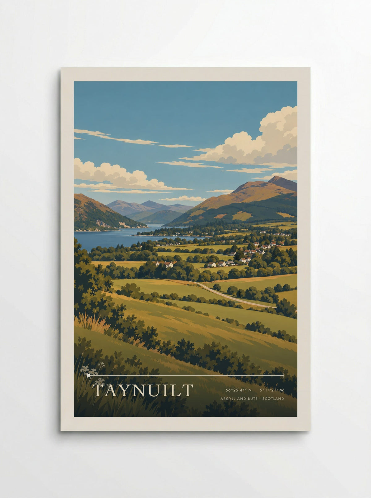 Taynuilt, Argyll and Bute | Travel Poster - Poster