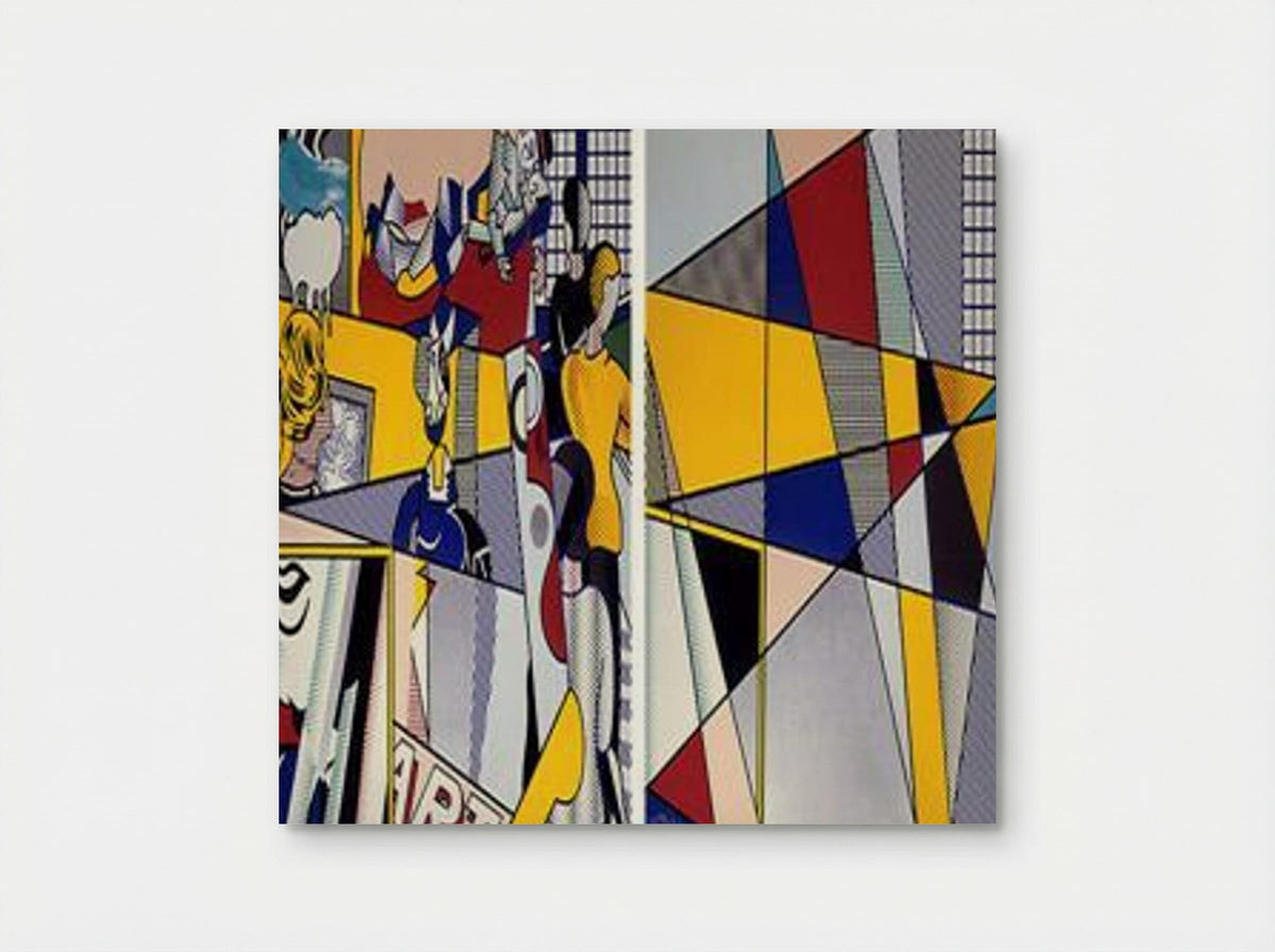 Tel Aviv Mural - Roy Lichtenstein - Poster