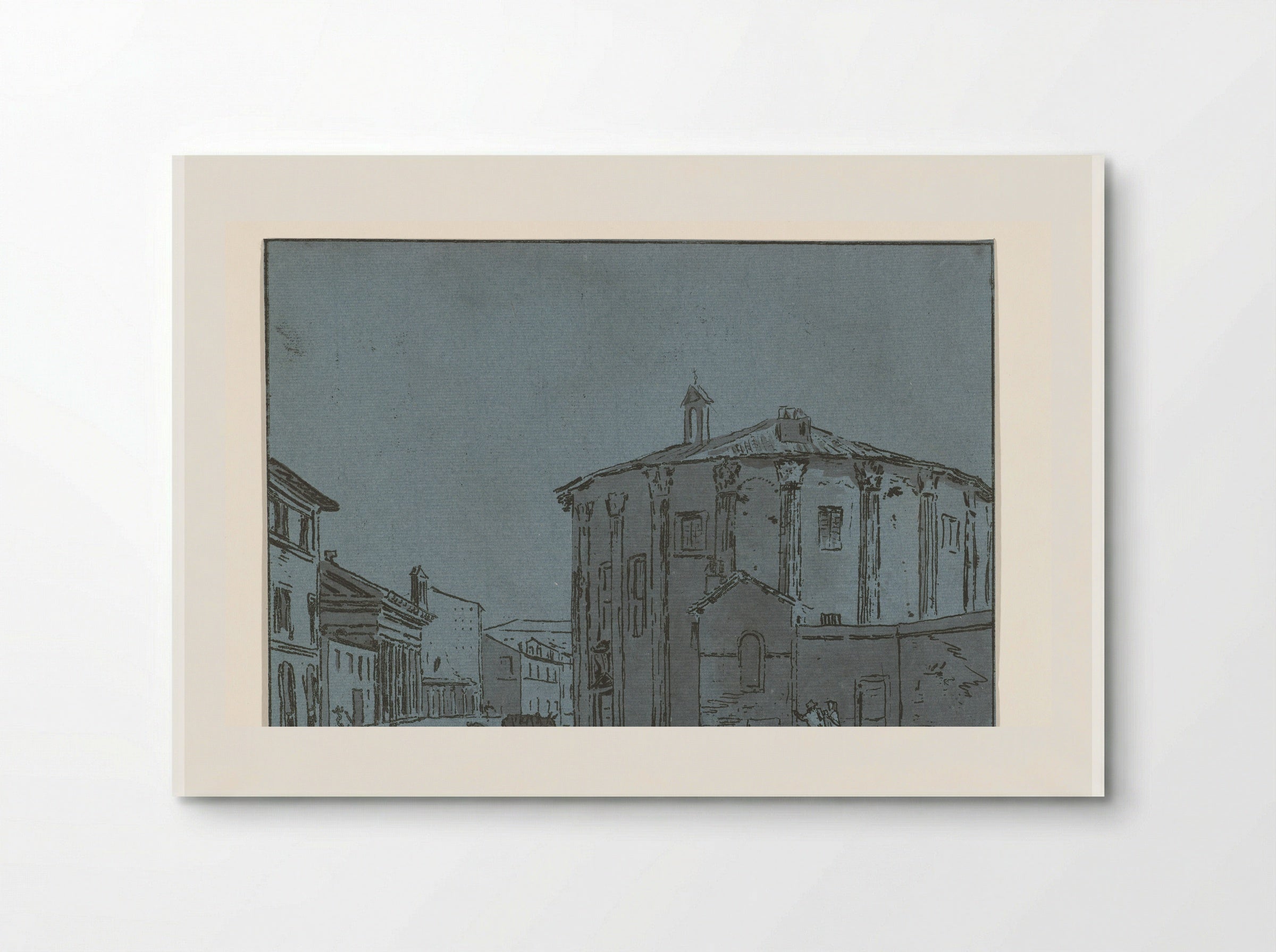 Tempel van Hercules Invictus, Rome - Hermanus Fock - Poster