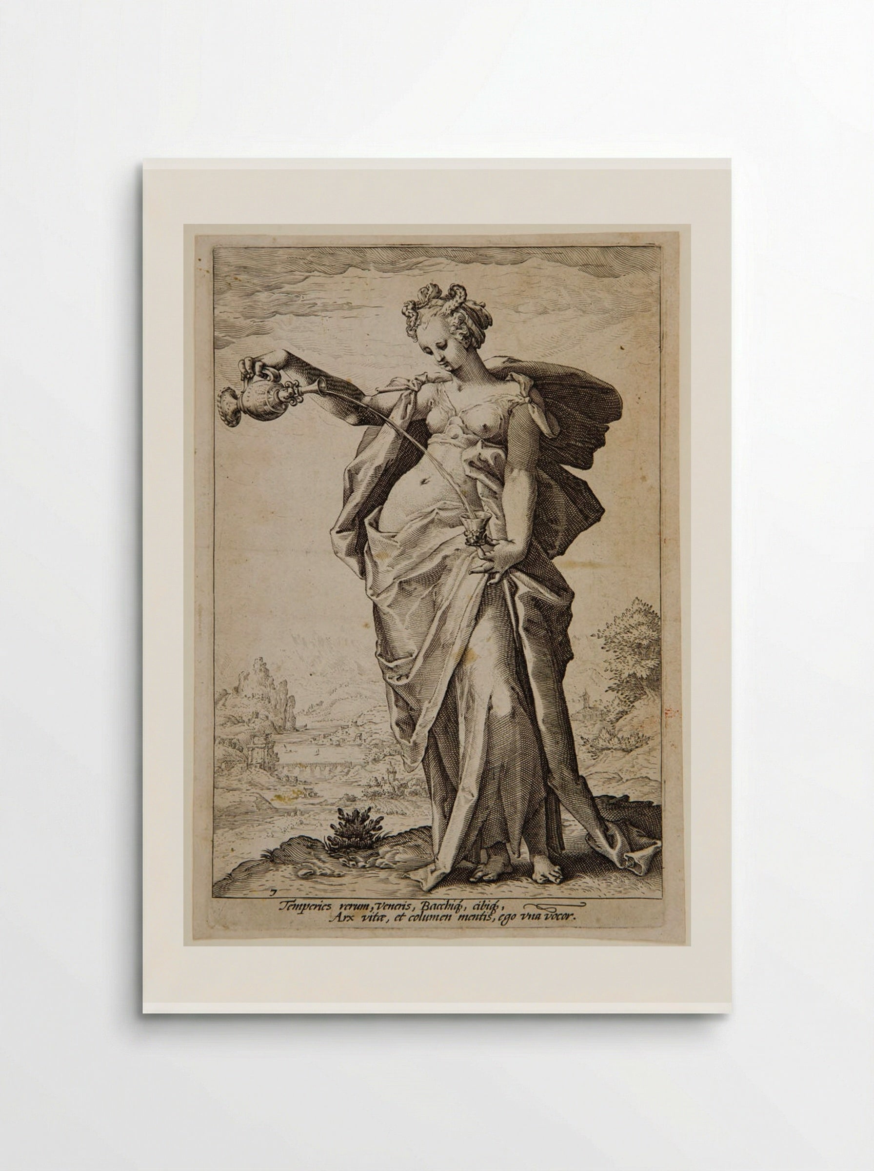 Temperance - Jacob Matham - Poster