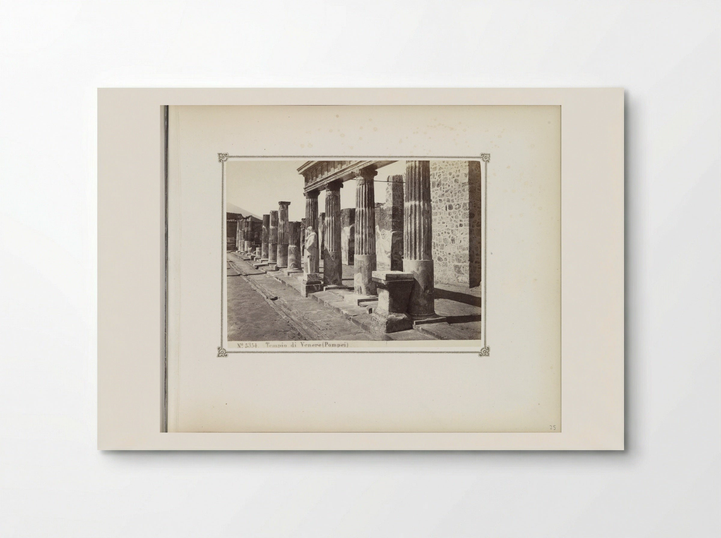 Tempio di Venere (Pompei) - Giorgio Sommer - Poster