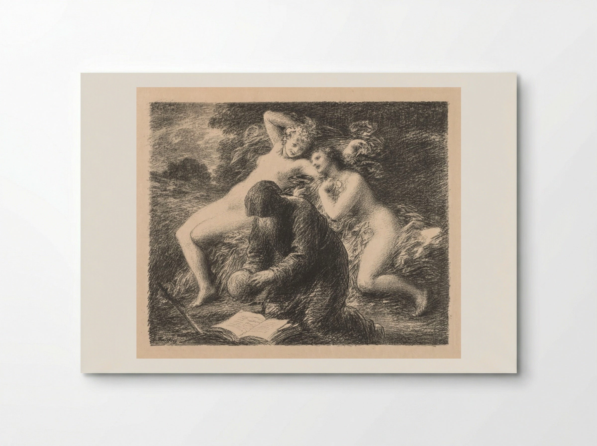 Temptation of St. Anthony - Henri Fantin-Latour - Poster