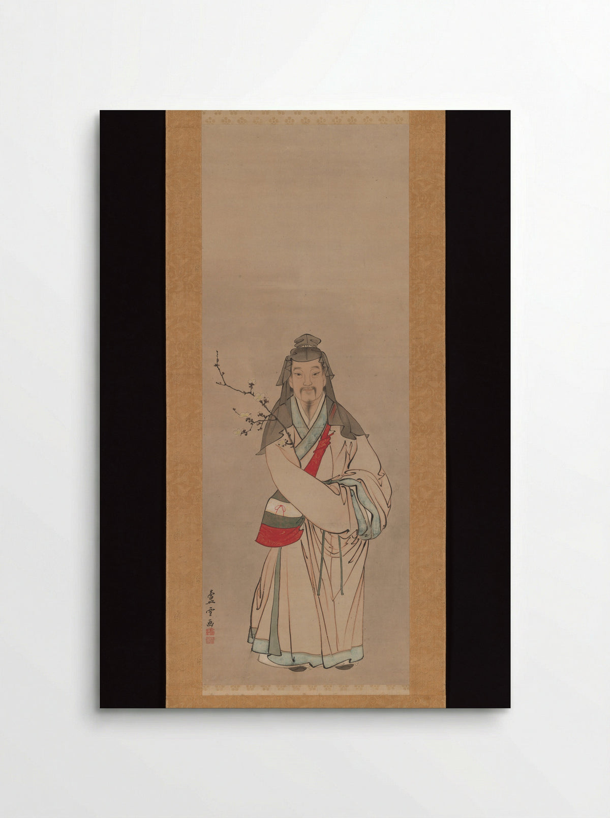 Tenjin Traveling to China - Nagasawa Rosetsu - Poster