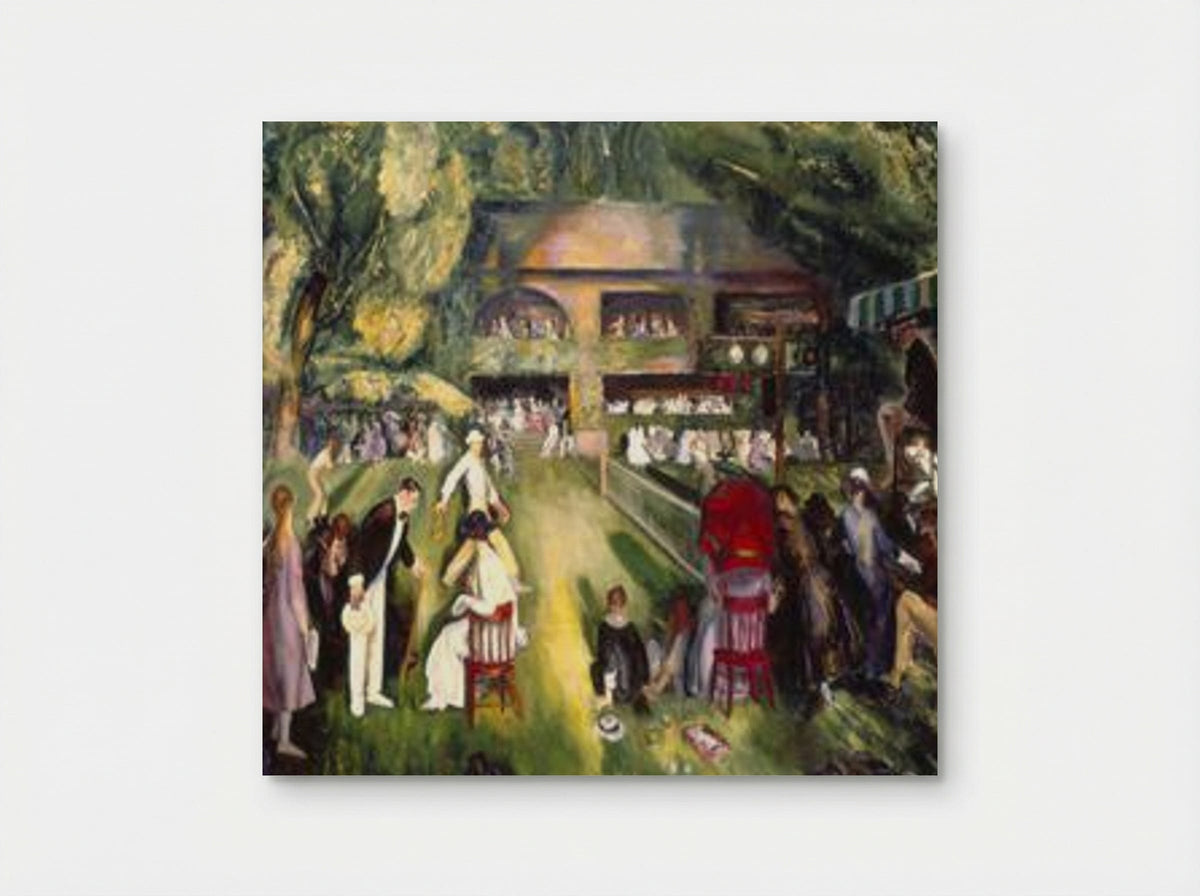 Tennis at Newport - George Bellows - Poster