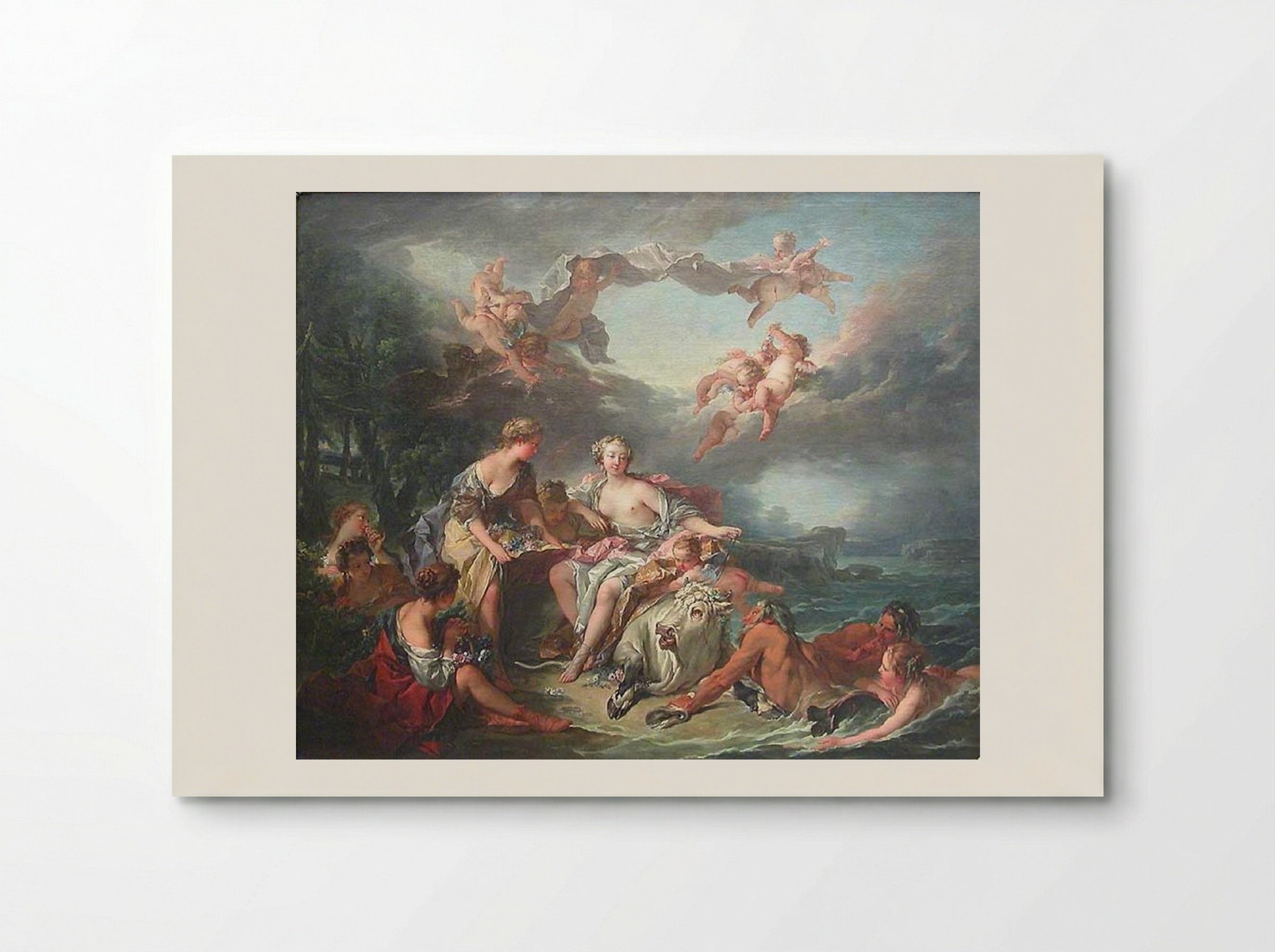 The Abduction of Europe - Francois Boucher - Poster