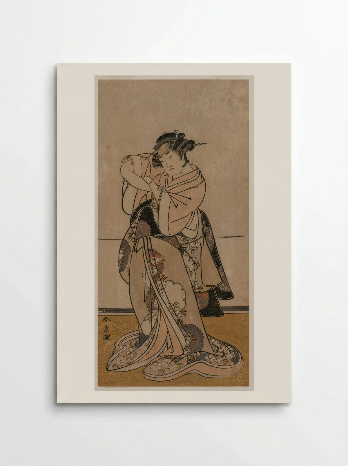 The Actor Ichikawa Yaozo II - Katsukawa Shunsho - Poster