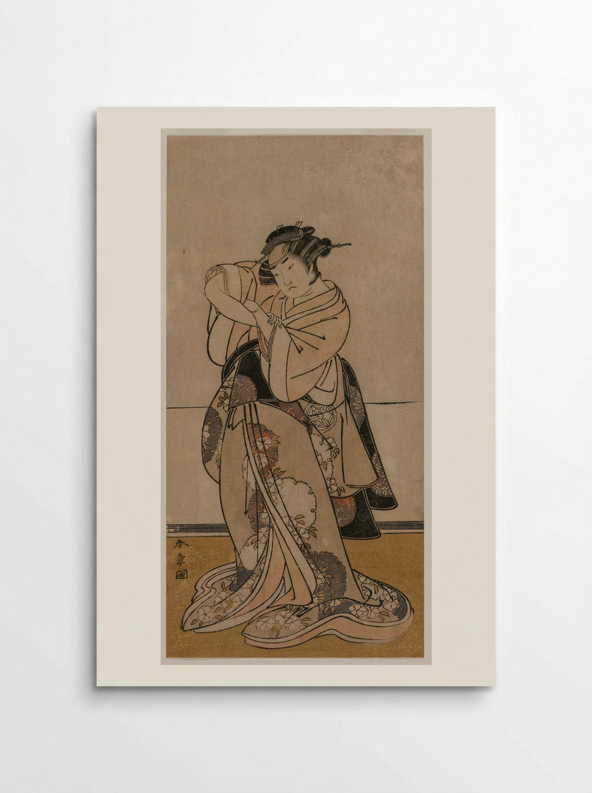 The Actor Ichikawa Yaozo II - Katsukawa Shunsho - Poster