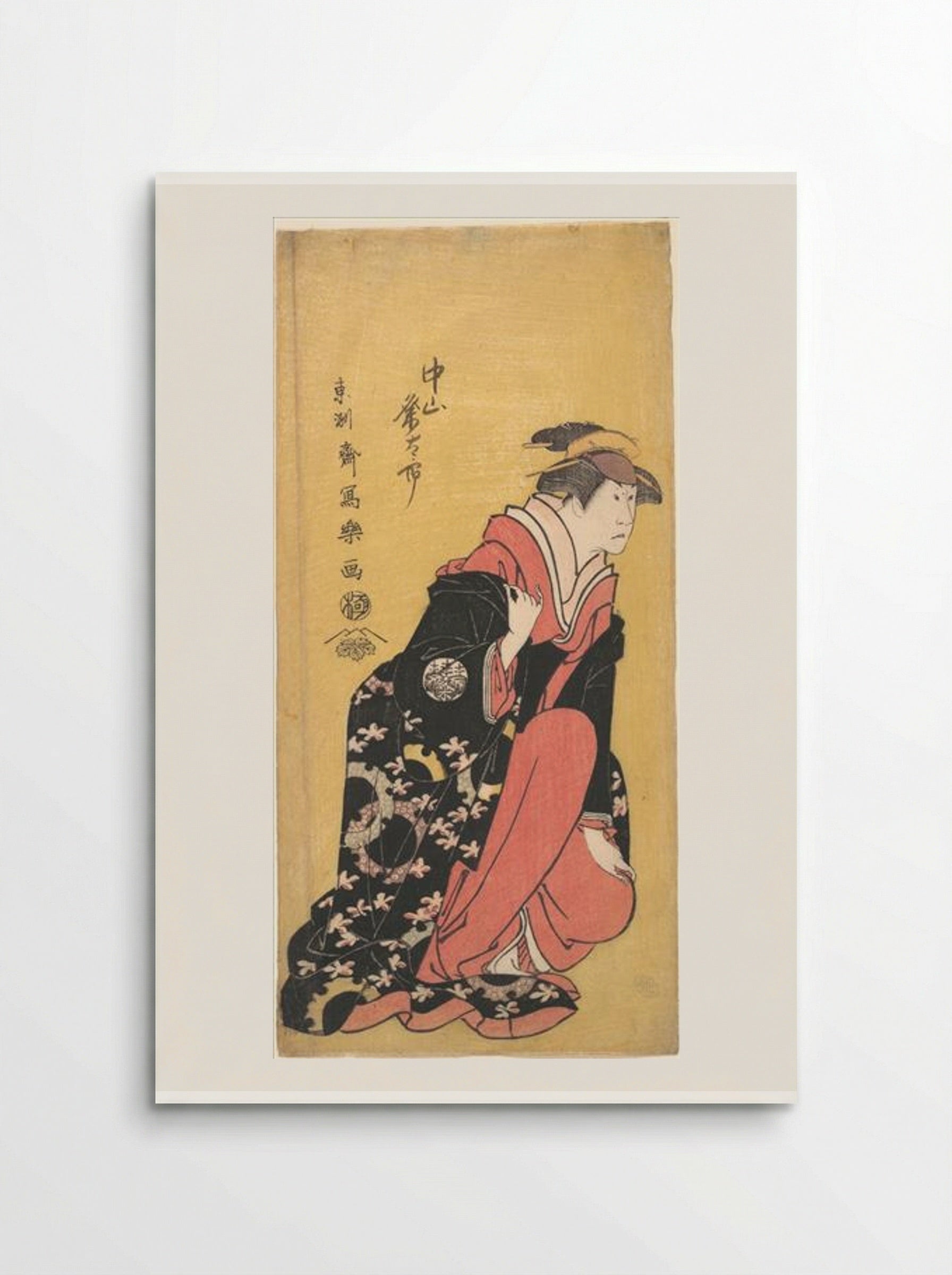 The Actor Nakayama Kumetaro II - Tōshūsai Sharaku - Poster