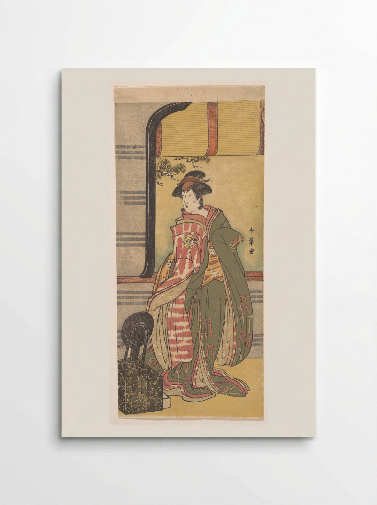 The Actor Segawa Kikunojo 3rd in a Female Role - Katsukawa Shunjō - Poster