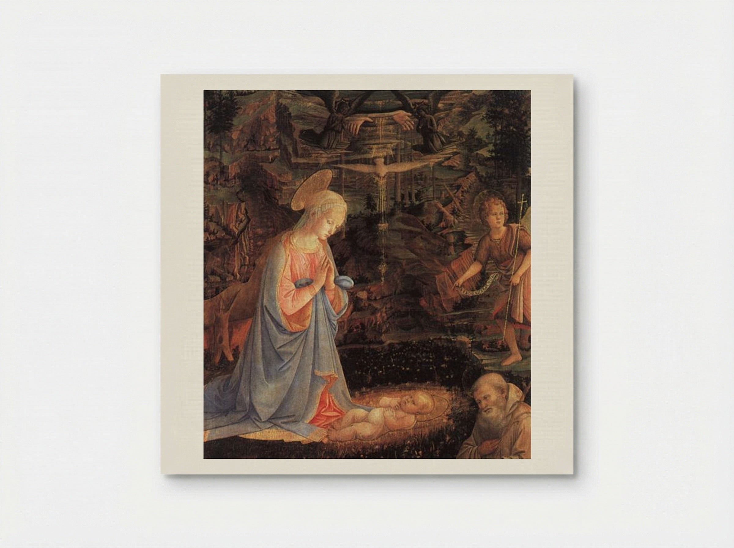 The Adoration of the Child - Paolo Uccello - Poster