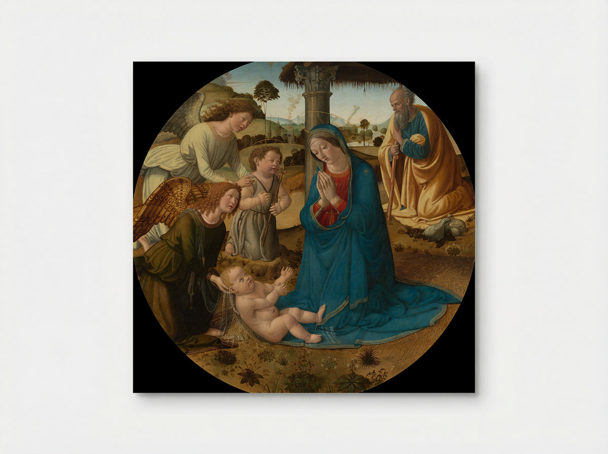 The Adoration of the Christ Child - Cosimo Rosselli - Poster