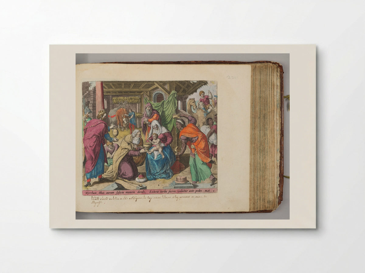 The Adoration of the Magi - Johann Sadeler I - Poster