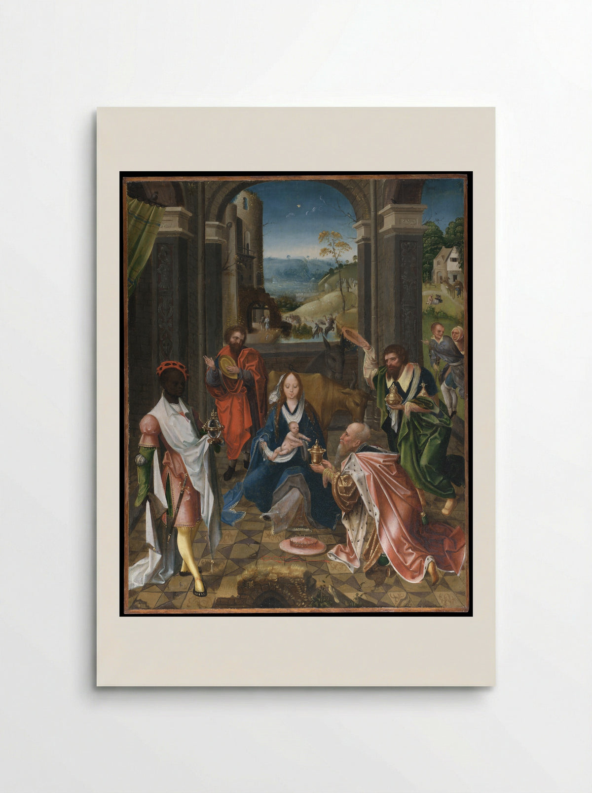 The Adoration of the Magi - Netherlandish (Antwerp Mannerist) Painter - Poster