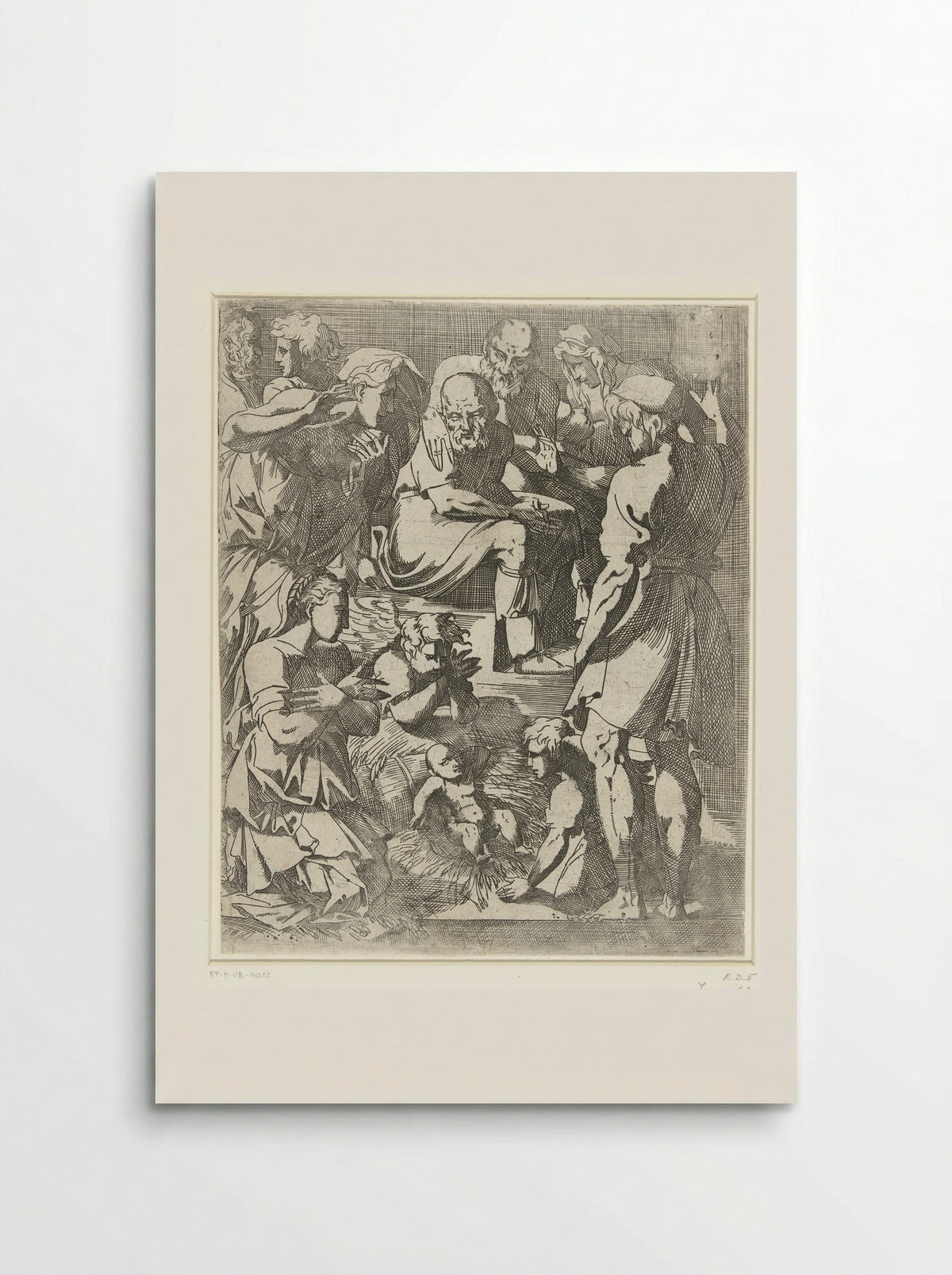 The Adoration of the Shepherds - Geoffroy Dumonstier - Poster