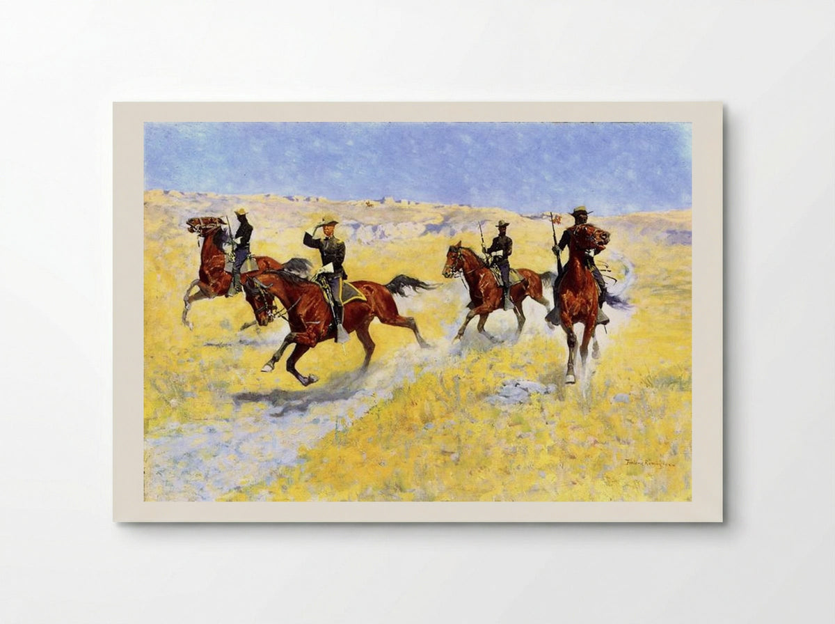 The Advance - Frederic Remington - Poster