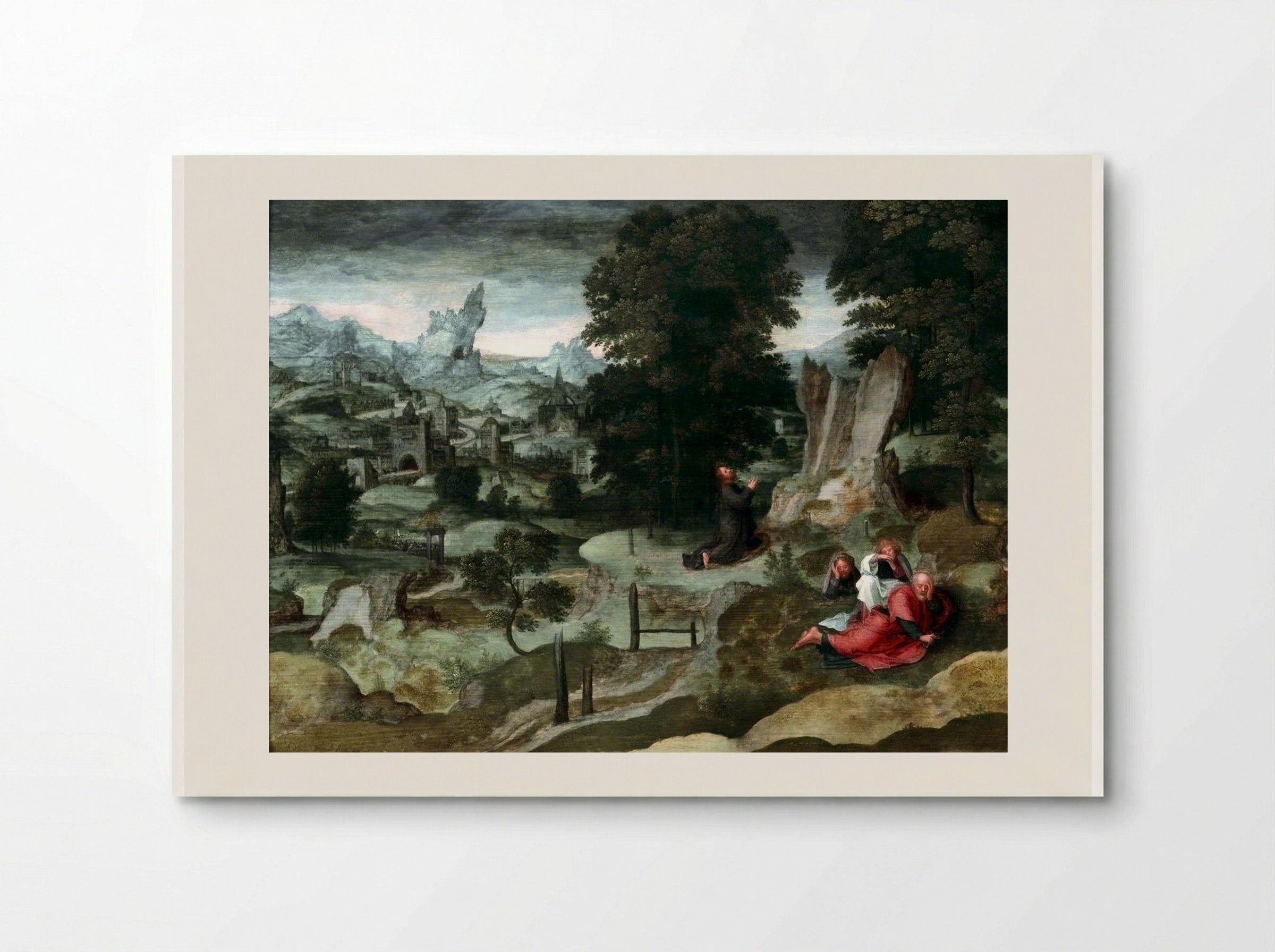 The Agony in the Garden - Martin Schongauer - Poster