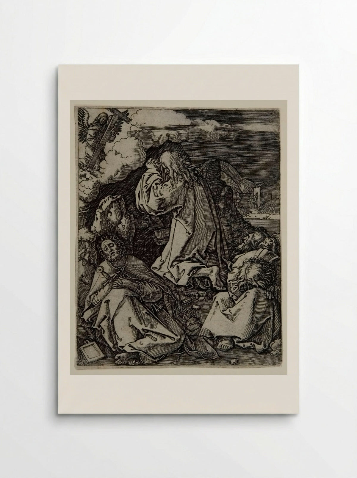 The Agony in the Garden - Marcantonio Raimondi - Poster