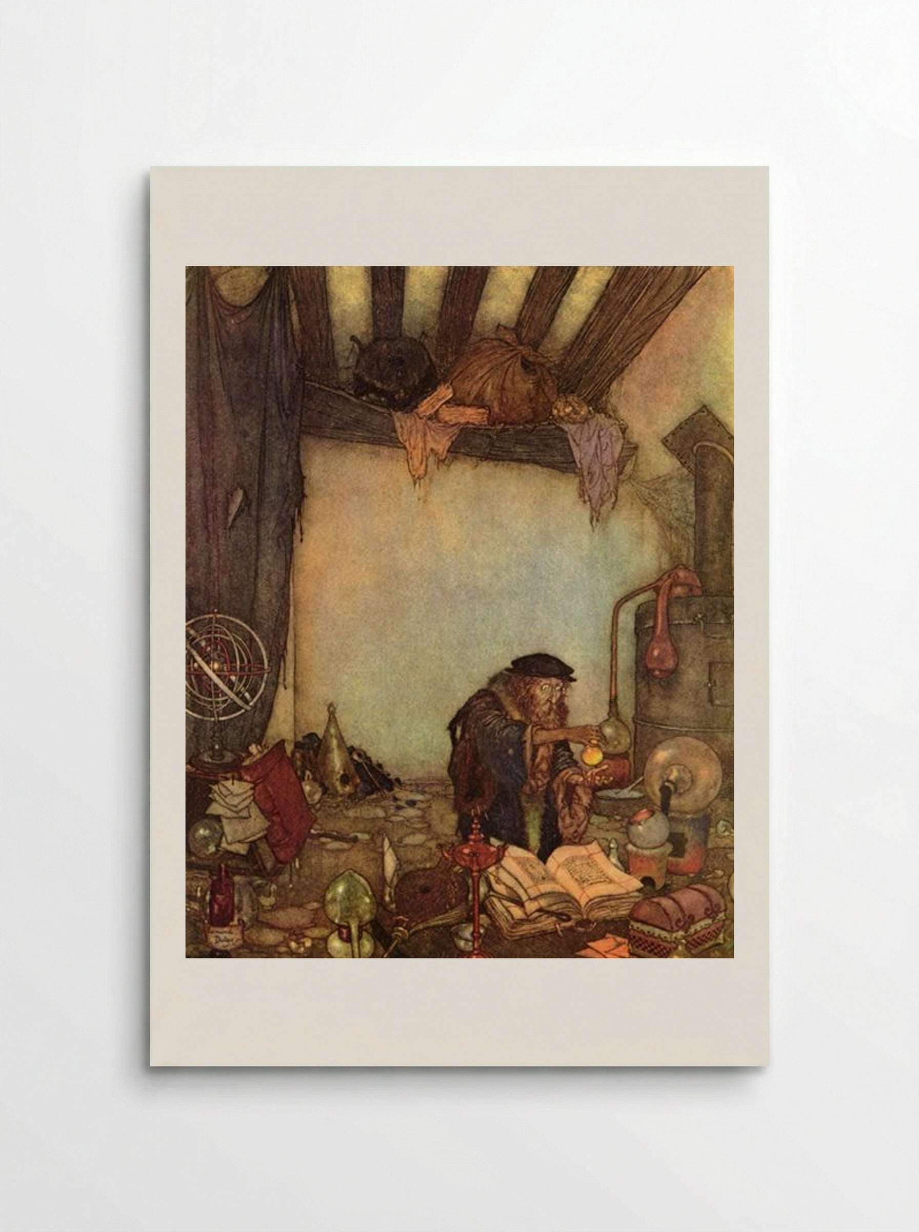 The Alchemist - Edmund Dulac - Poster