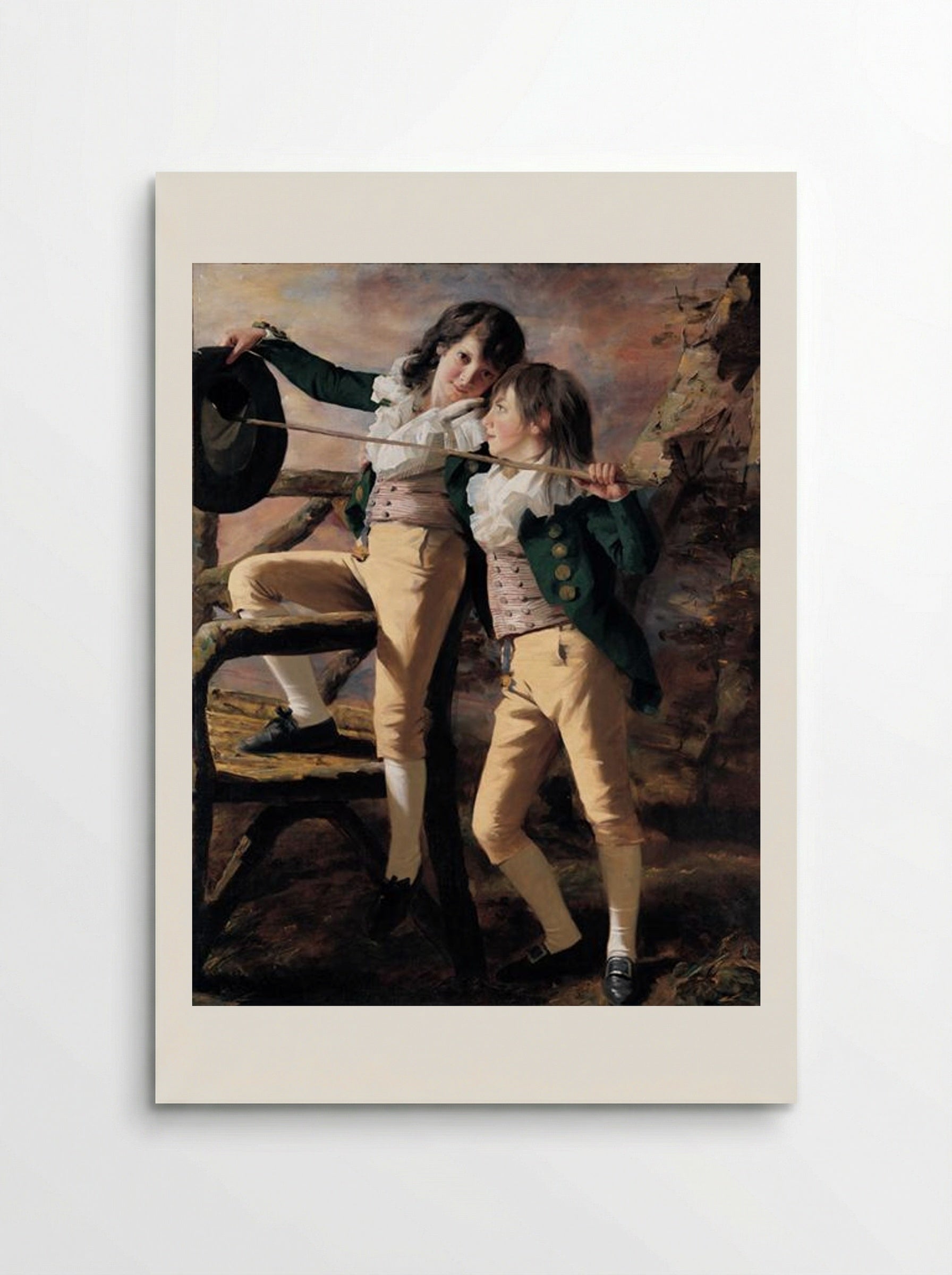 The Allen Brothers - Sir Henry Raeburn - Poster
