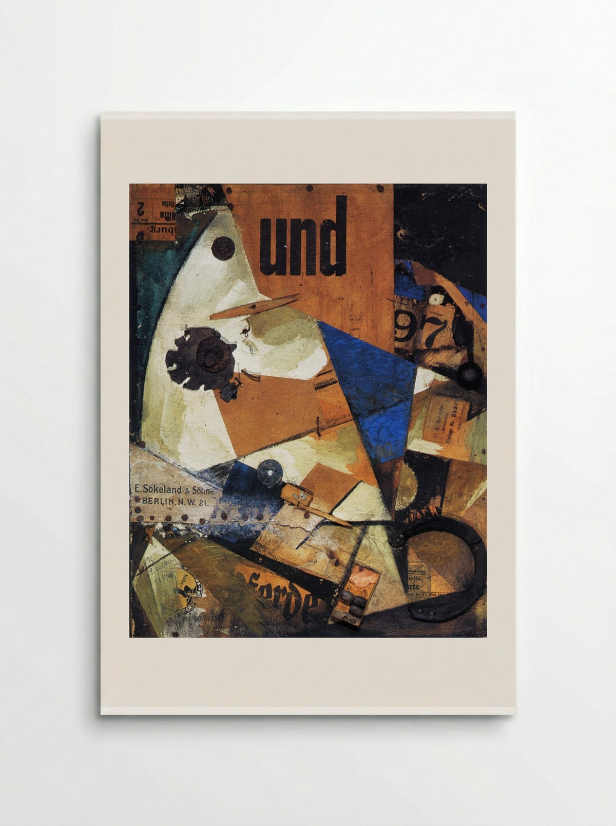 The And-Picture - Kurt Schwitters - Poster