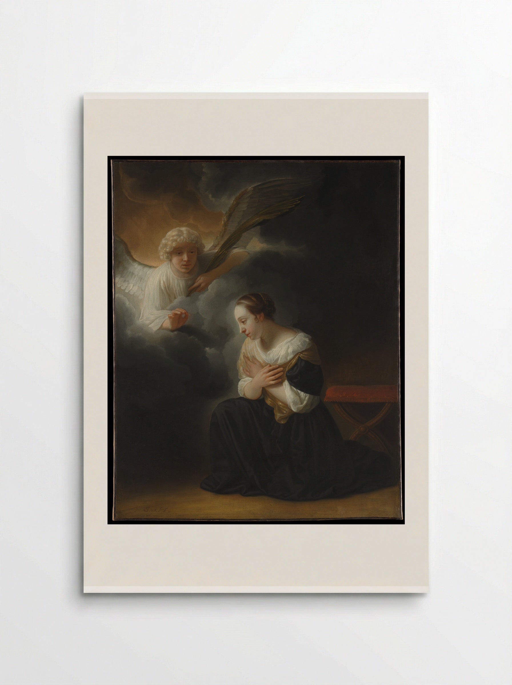 The Annunciation of the Death of the Virgin - Samuel van Hoogstraten - Poster